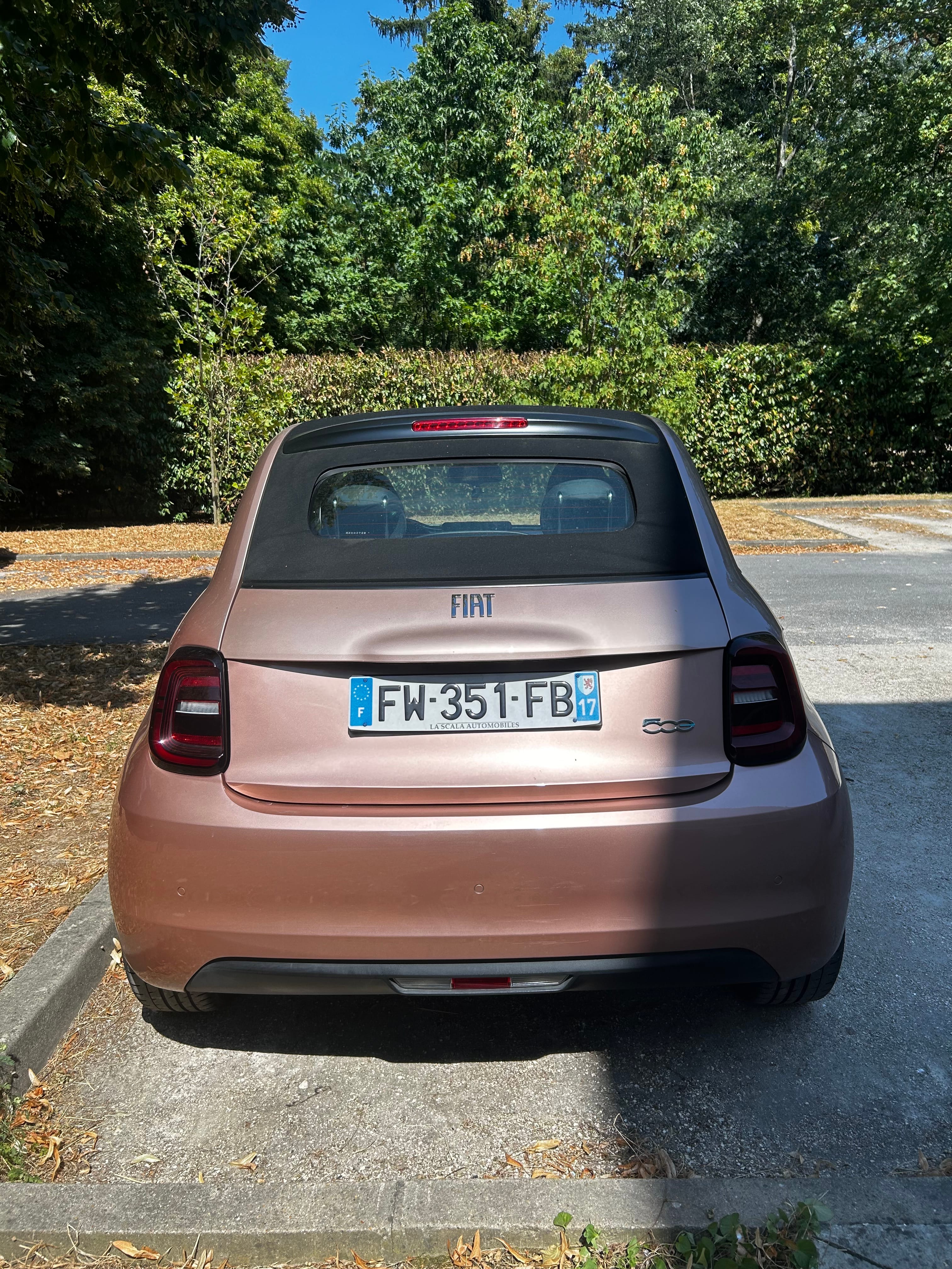 Fiat 500e avec Audio Bluetooth
