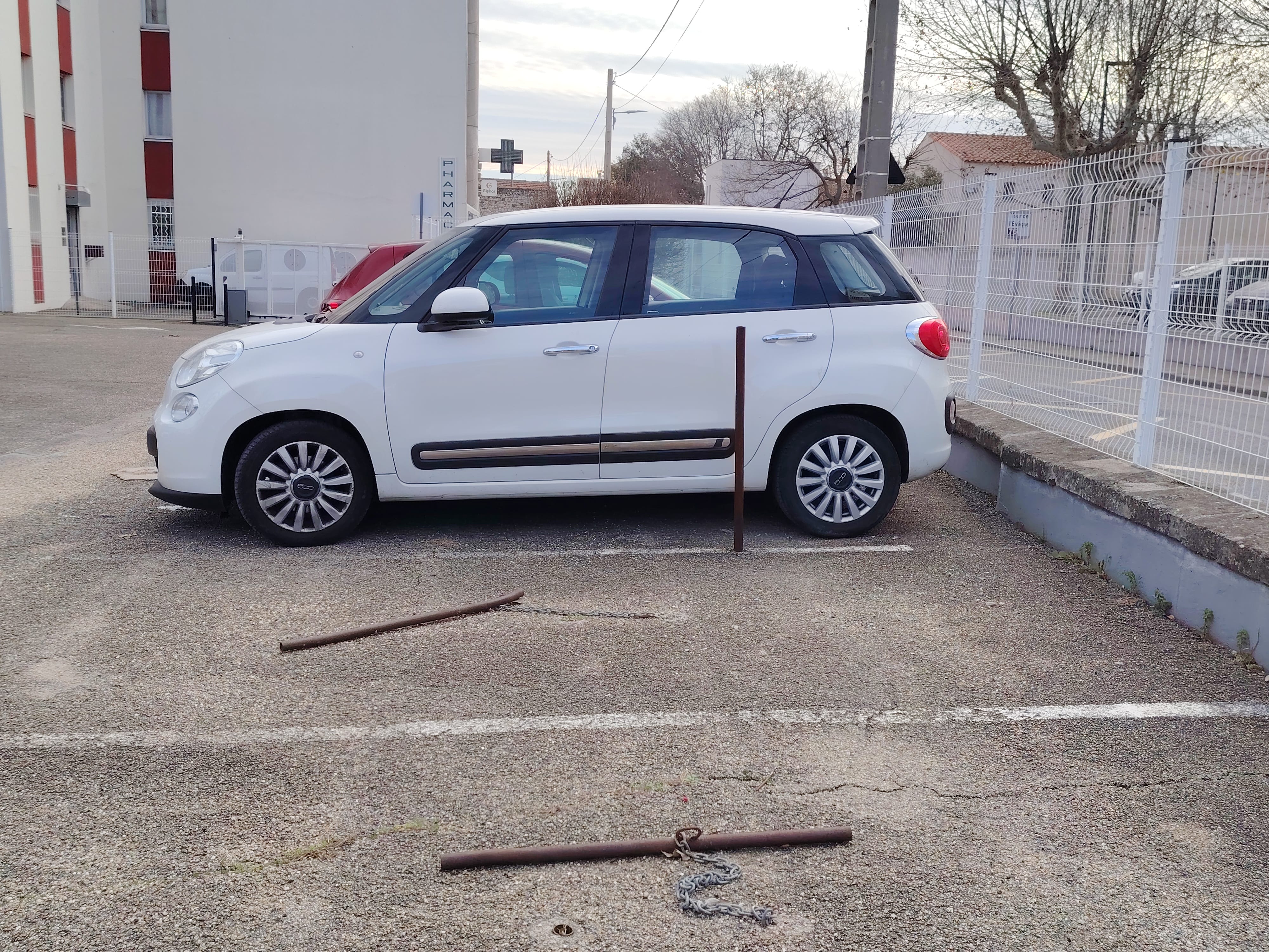 Fiat 500L Proche gare