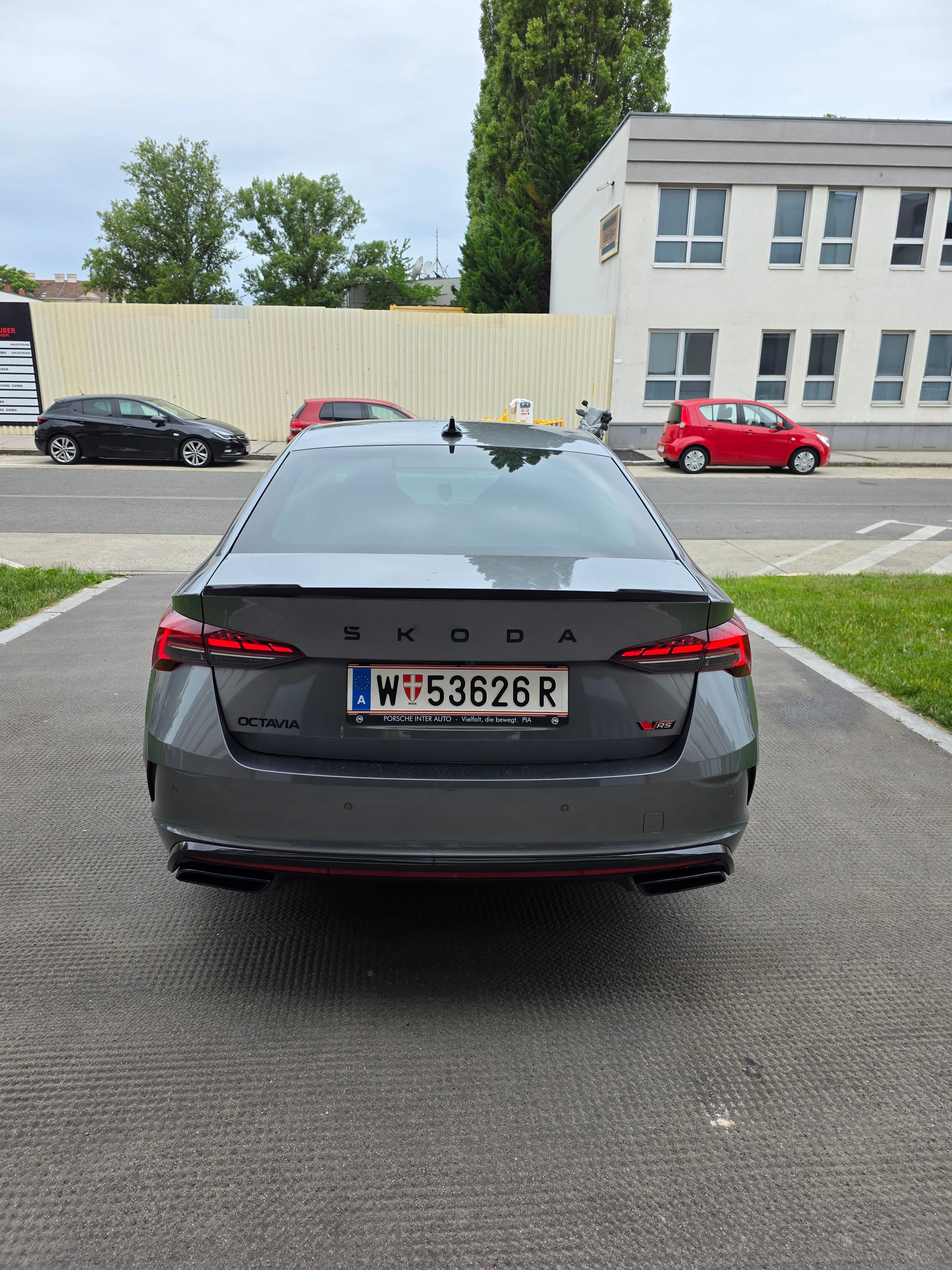 Skoda Octavia RS mit Rückfahrkamera