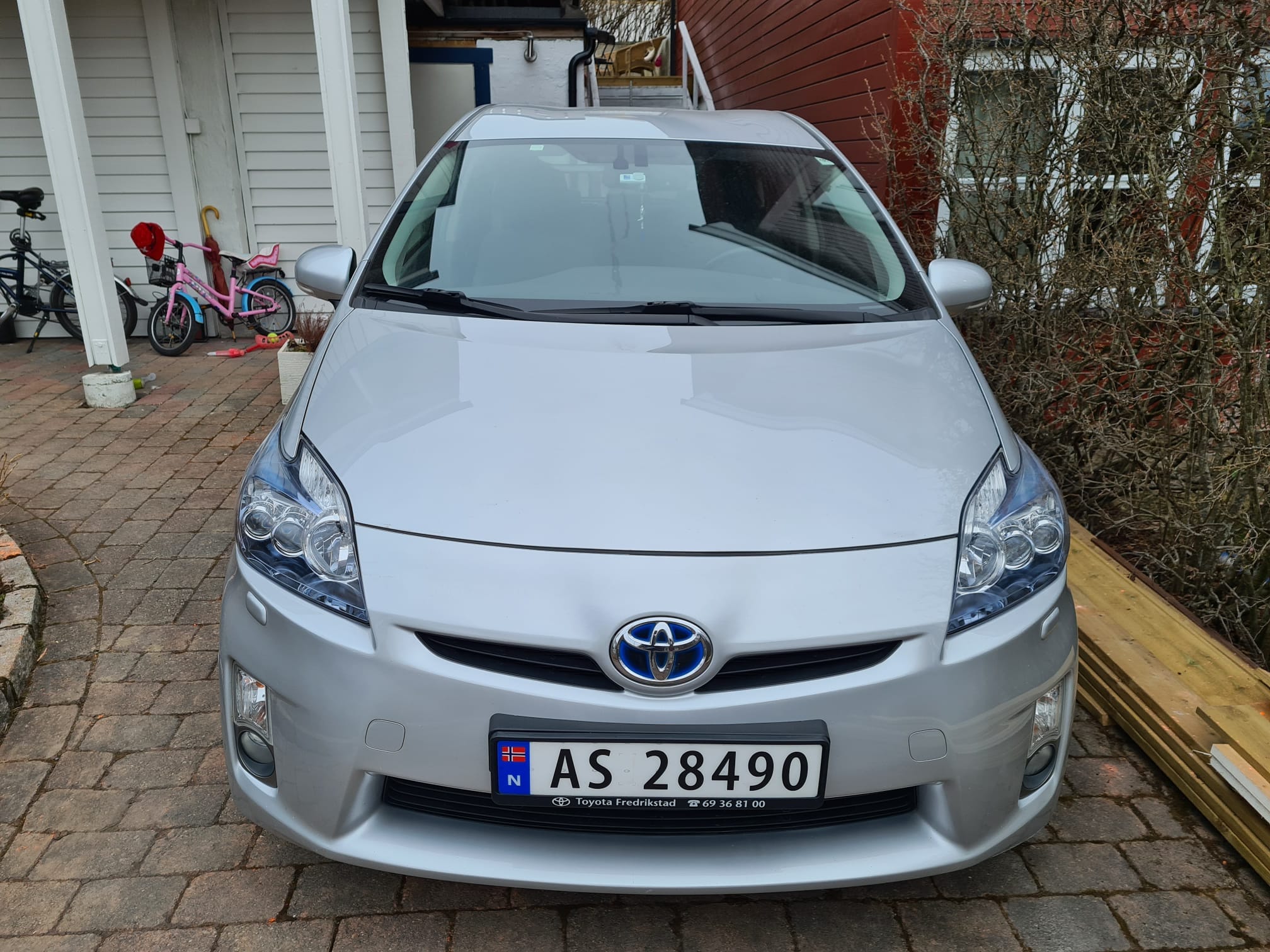 Toyota Prius with GPS
