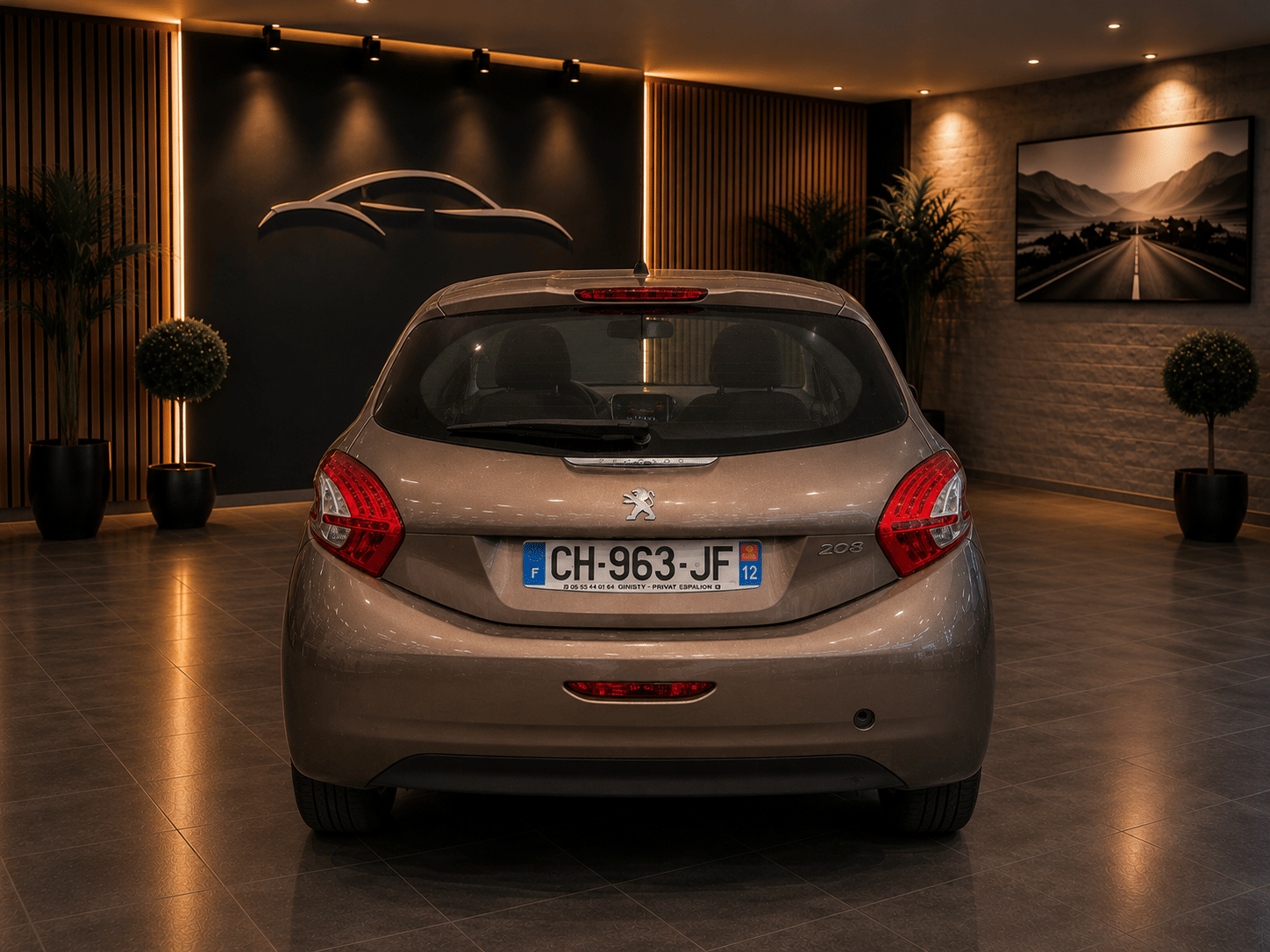 Peugeot 208 avec Apple CarPlay