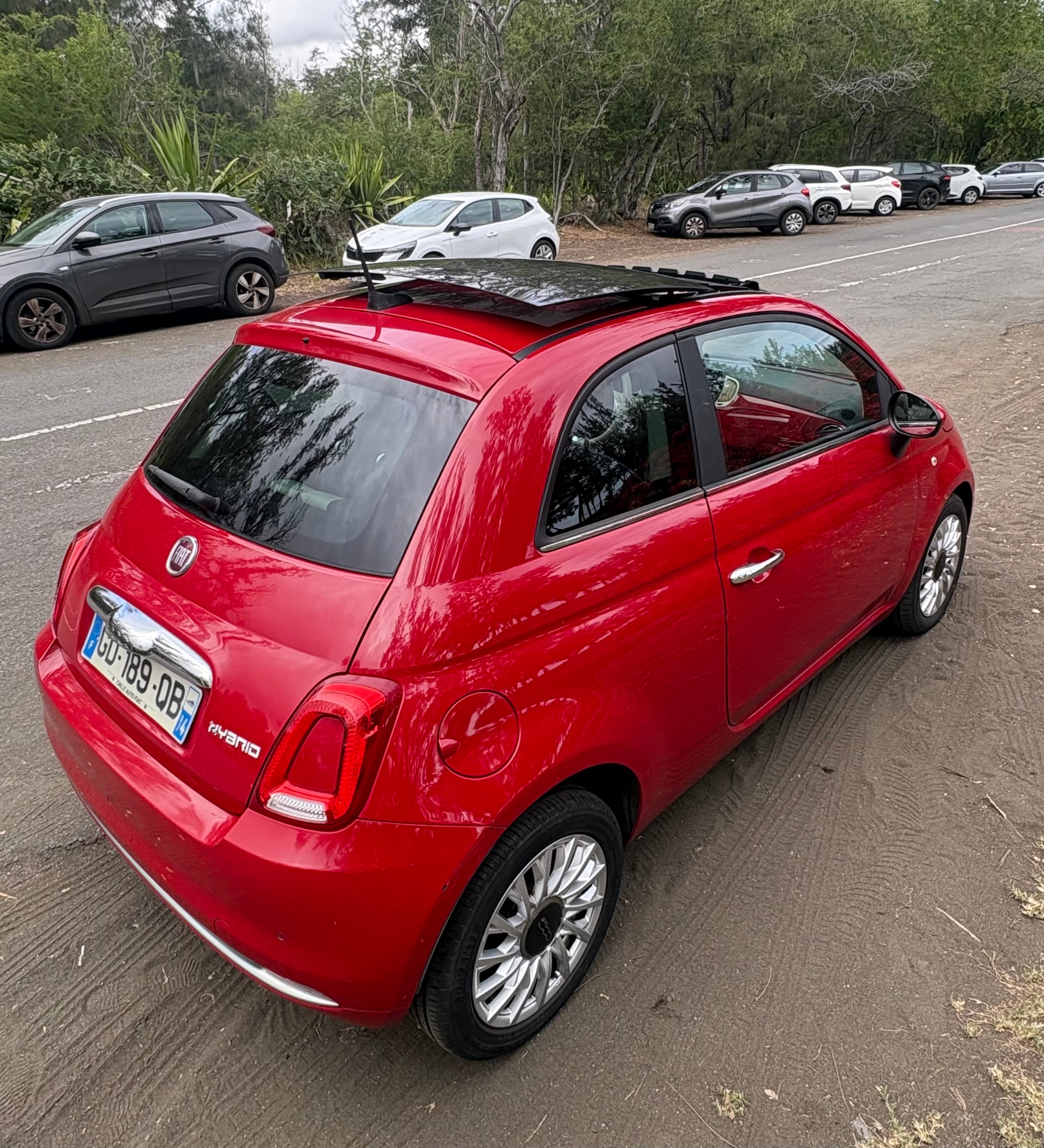 Fiat 500 Hybride avec GPS