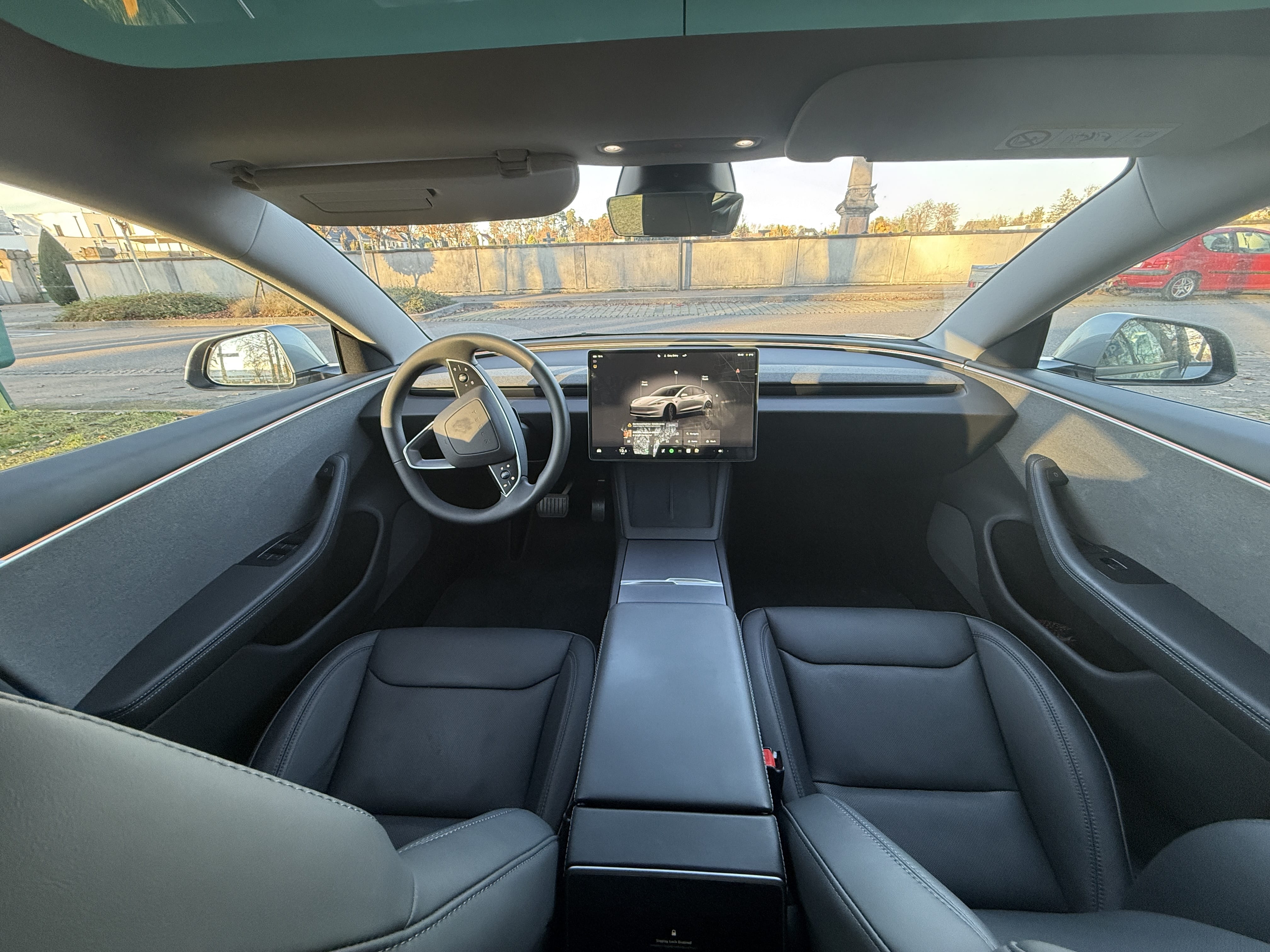 Tesla Model 3 avec GPS
