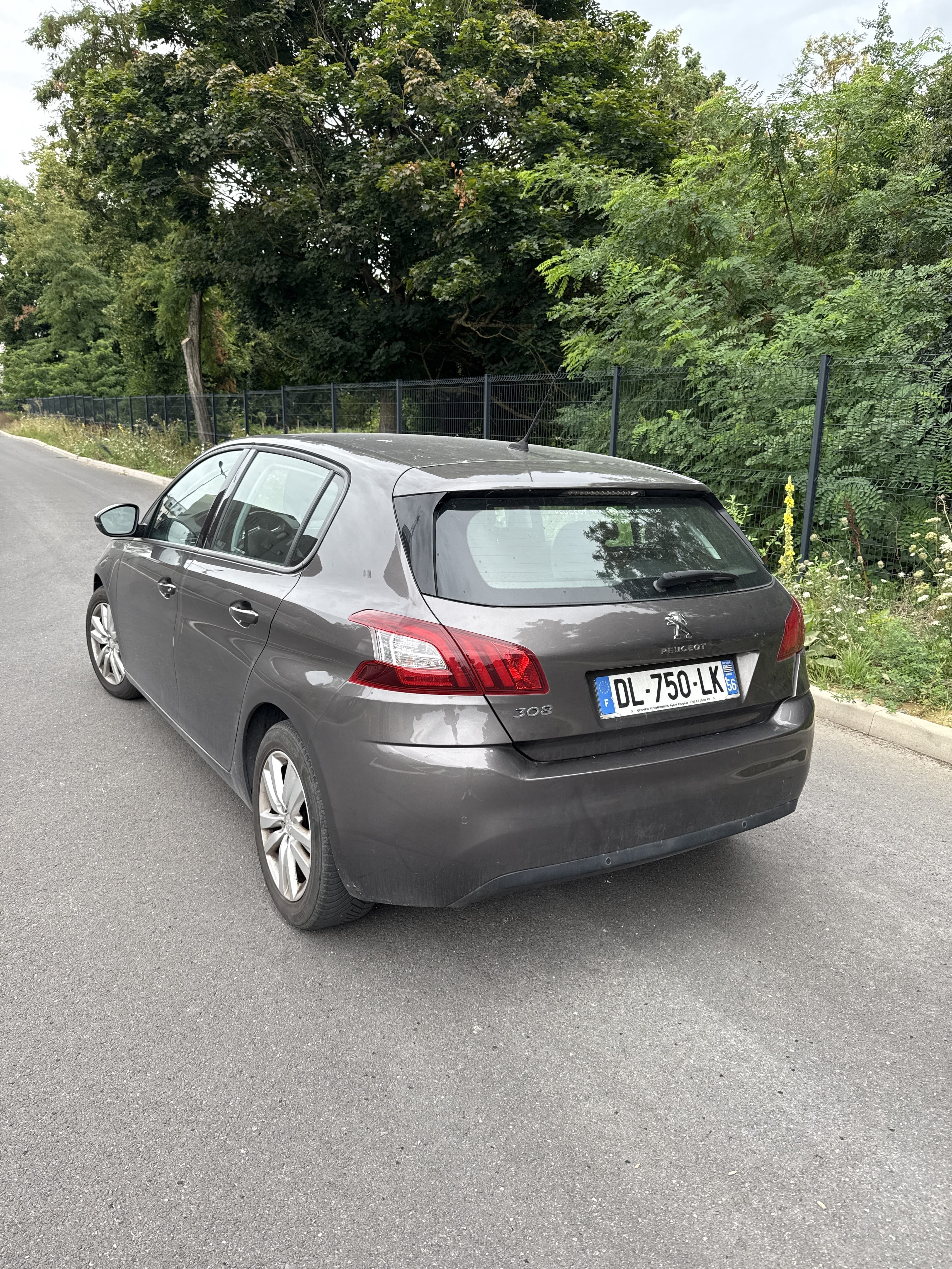 Peugeot 308 avec Régulateur de vitesse