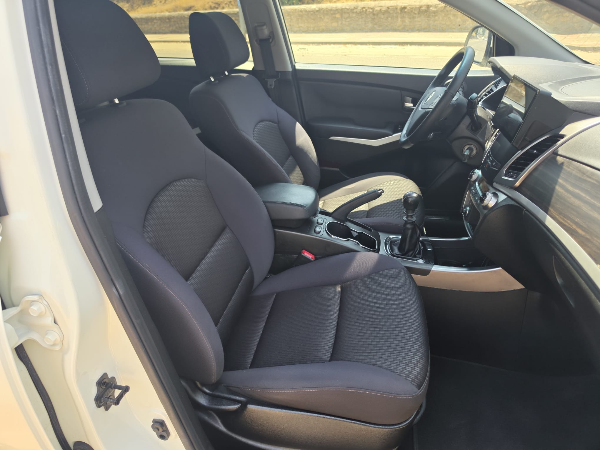 Ssangyong Korando mit USB-Ladeanschlüsse