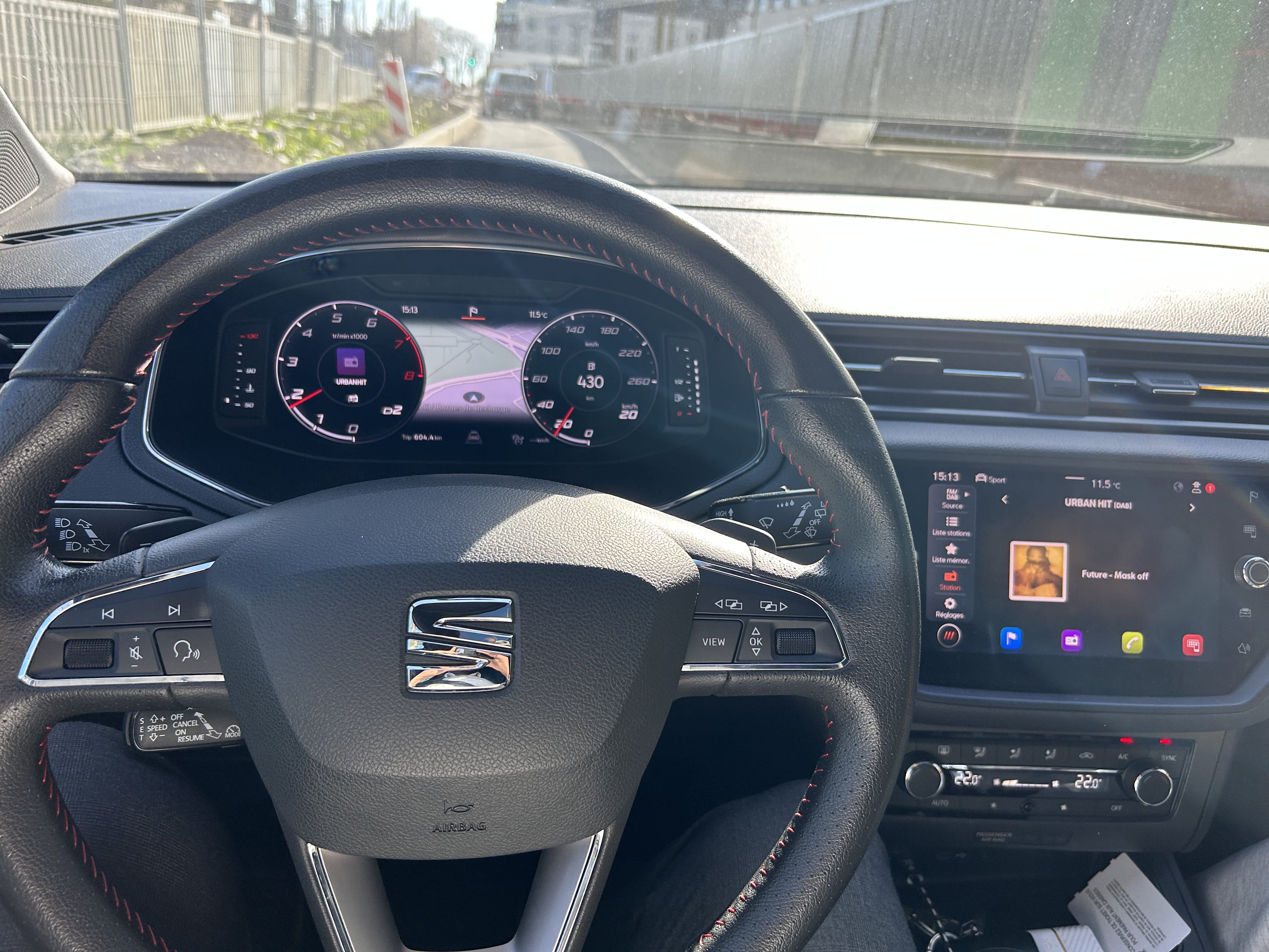 Seat Ibiza avec Audio Bluetooth