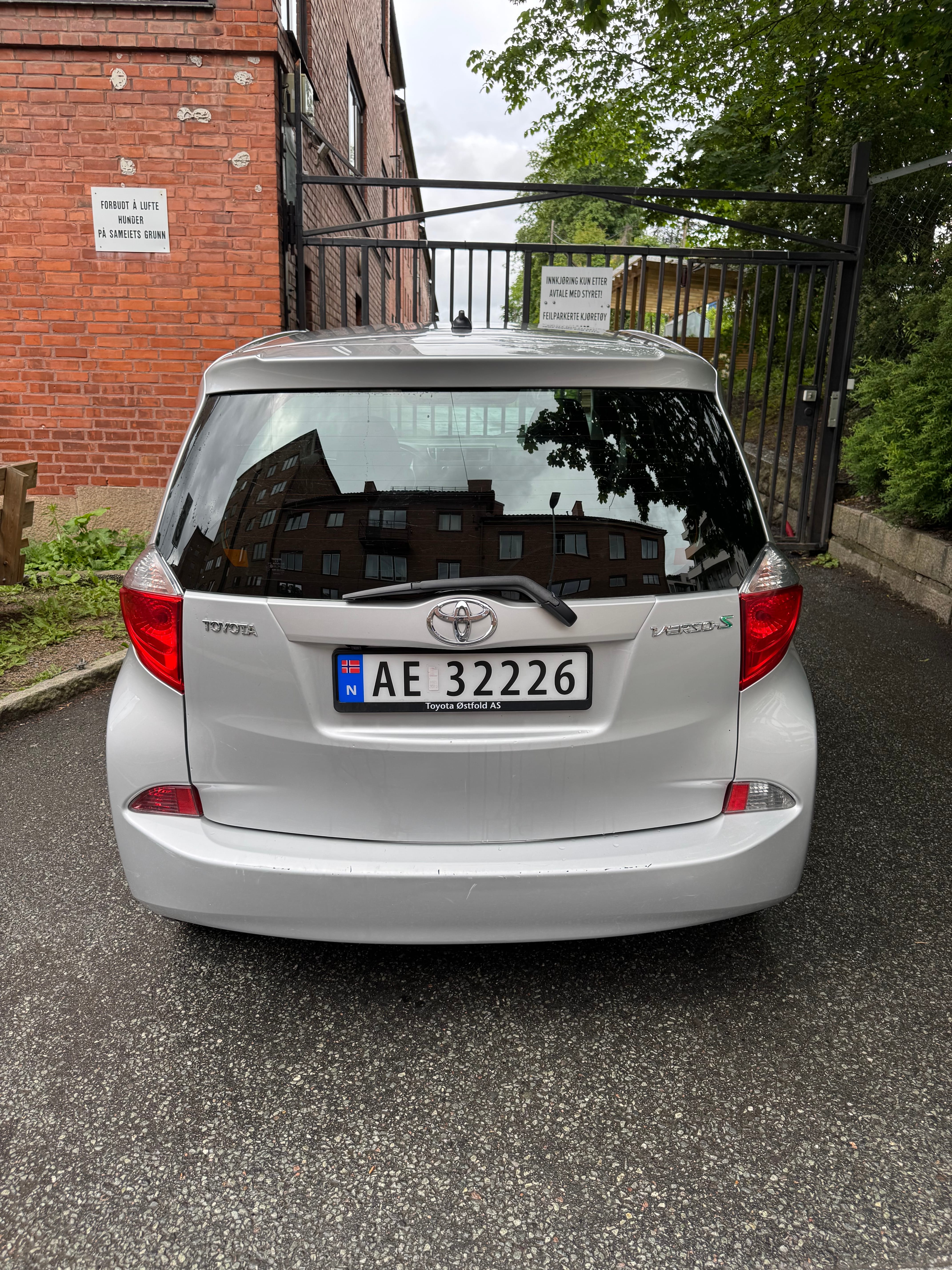 Toyota Verso-S mit Winterreifen