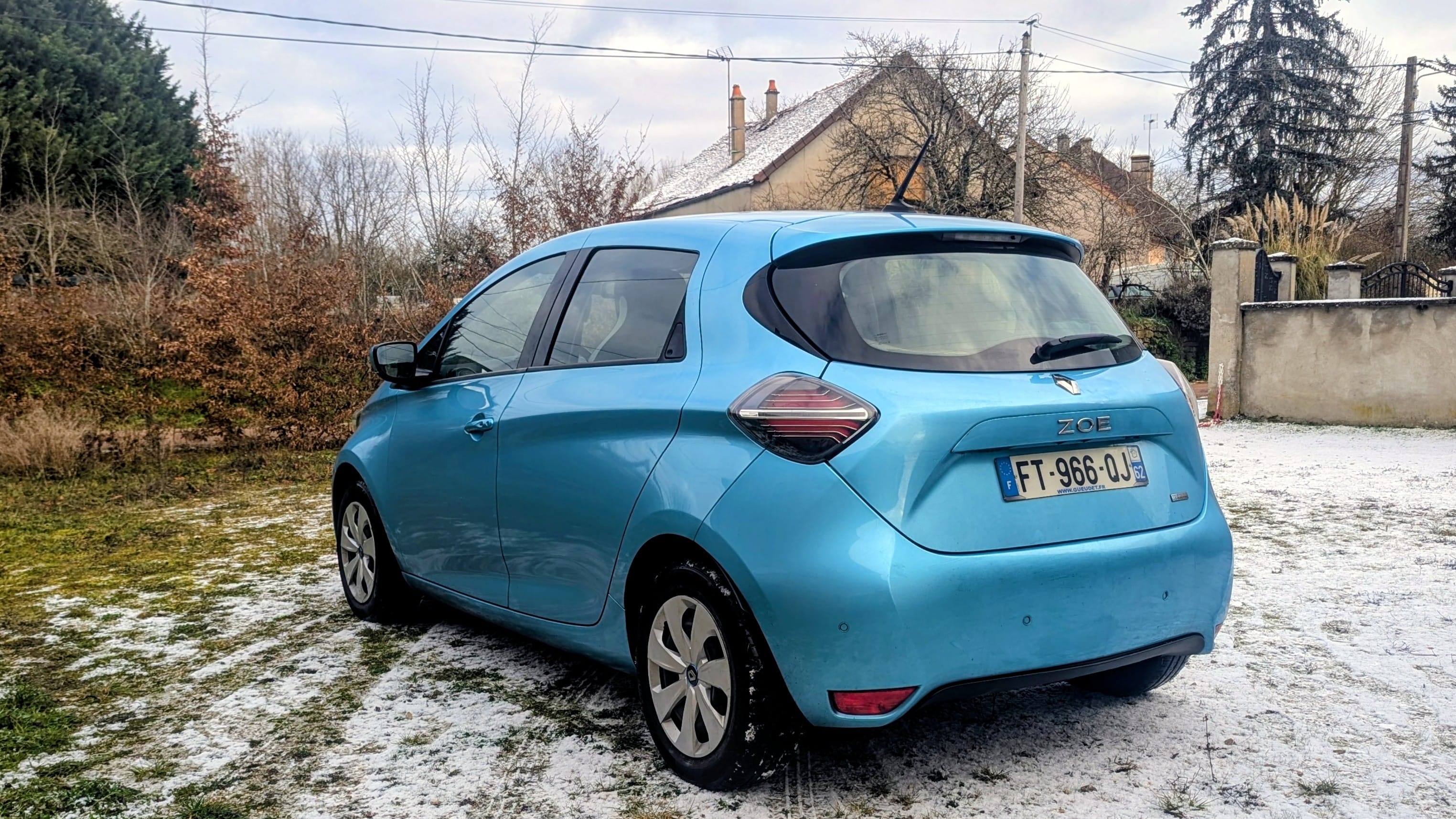 Renault ZOE  R110 – super charge rapide (Combo DC50) – finition Zen mit Rückfahrkamera