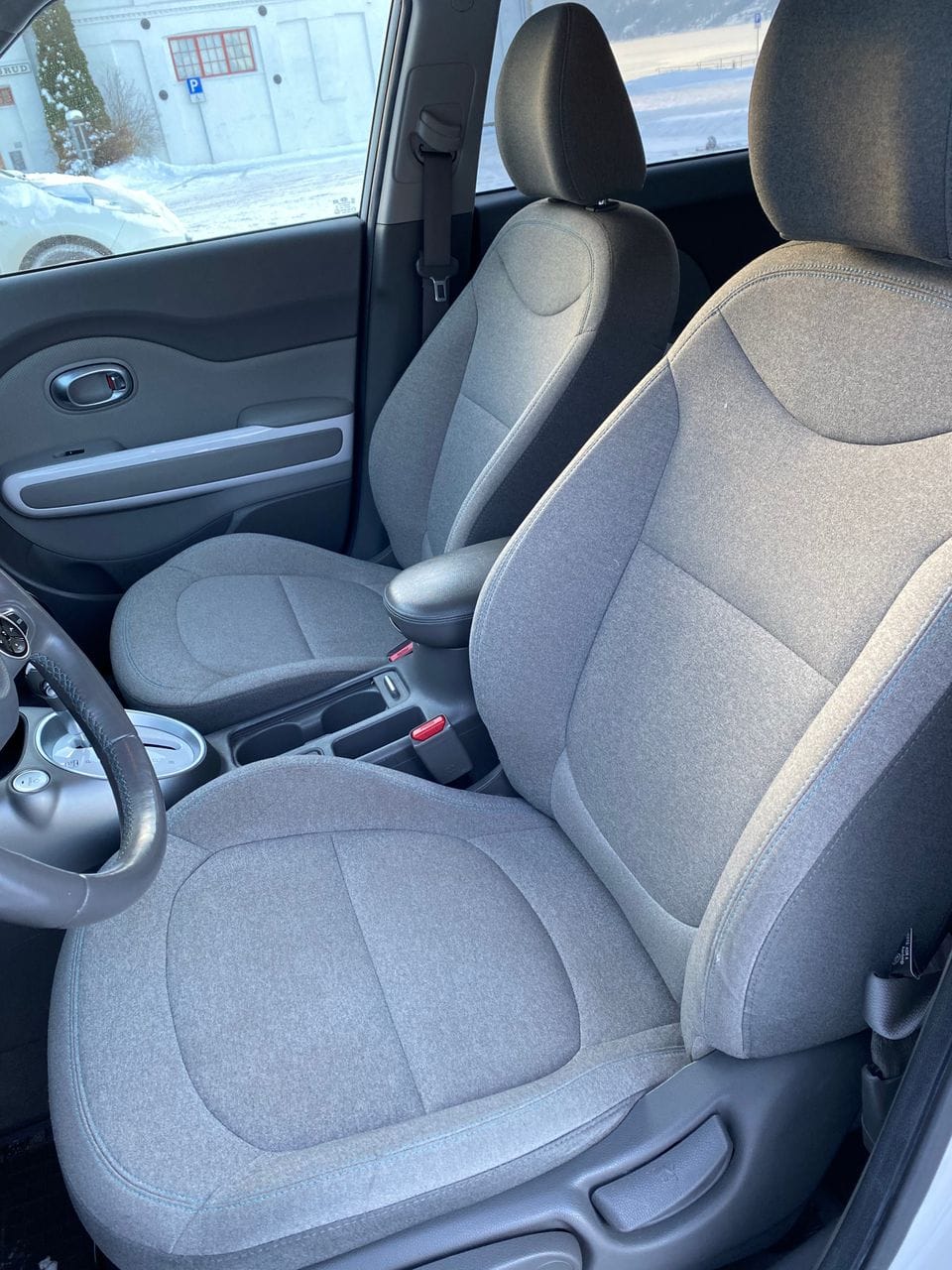 Kia Soul EV+ med Vinterdekk