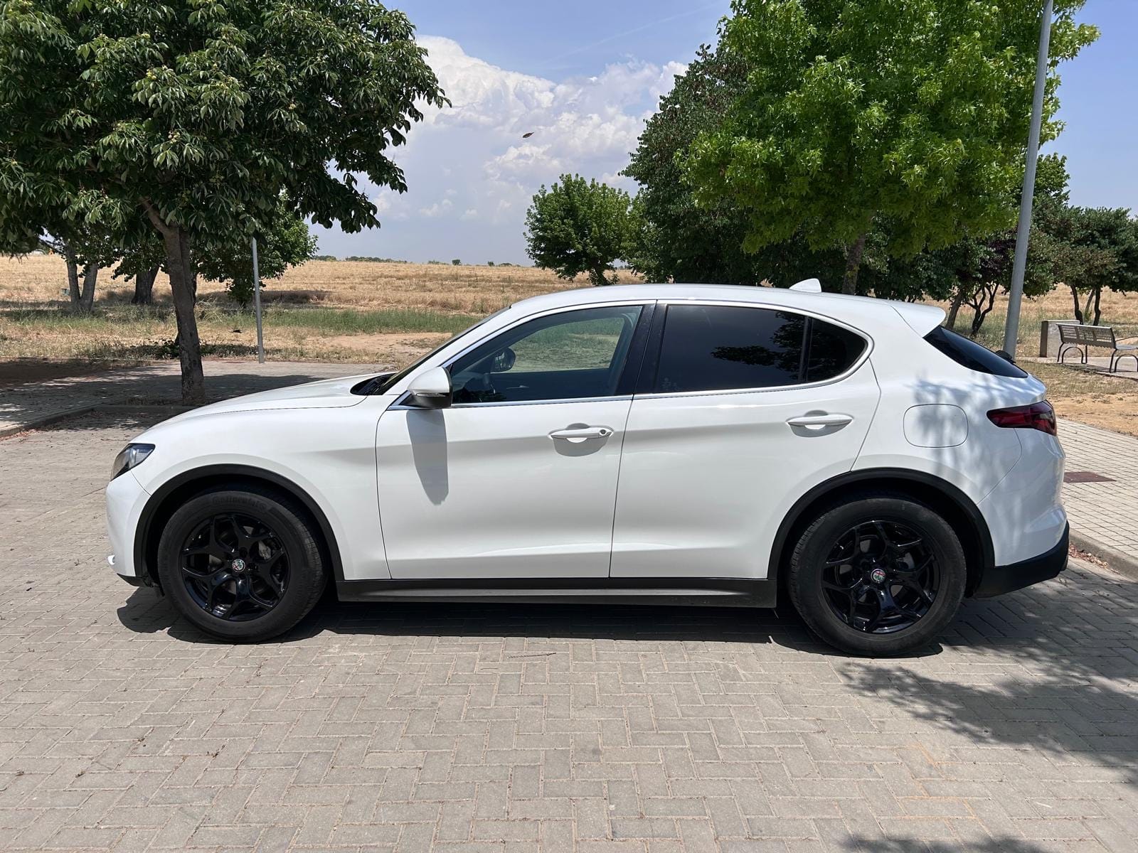 Alfa-Romeo Stelvio mit Klimaanlage