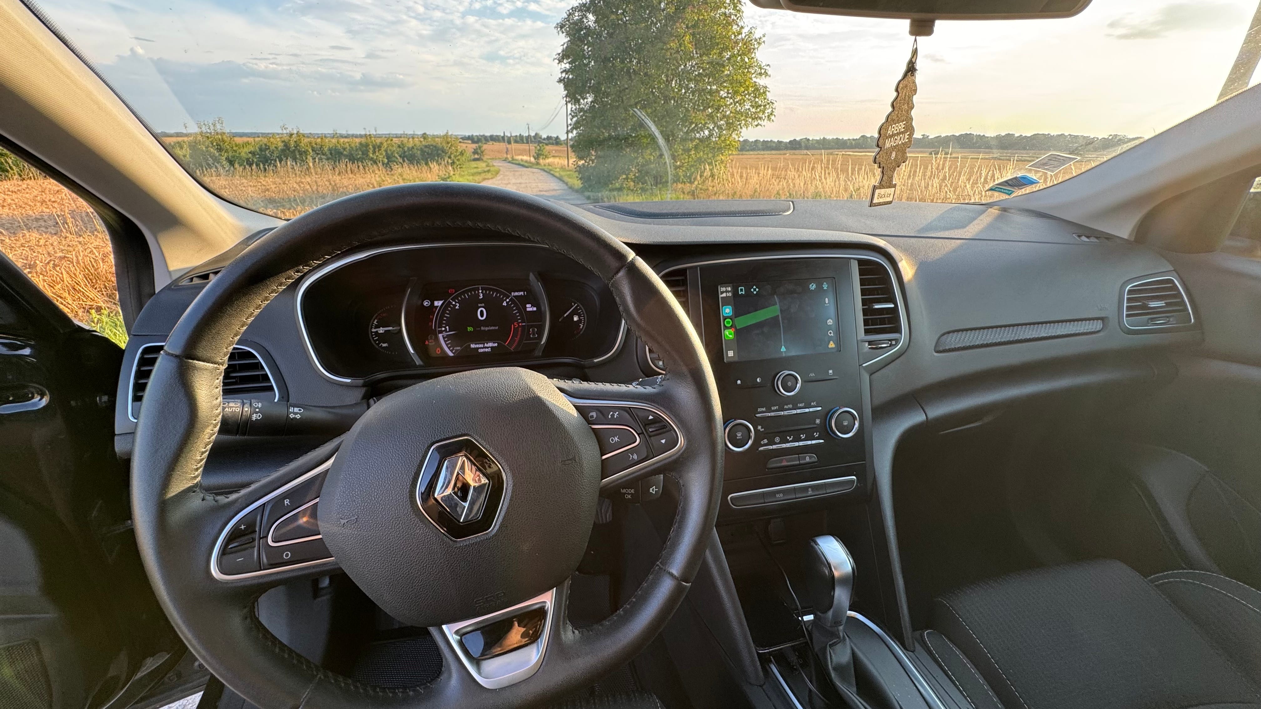 Renault Mégane avec Apple CarPlay