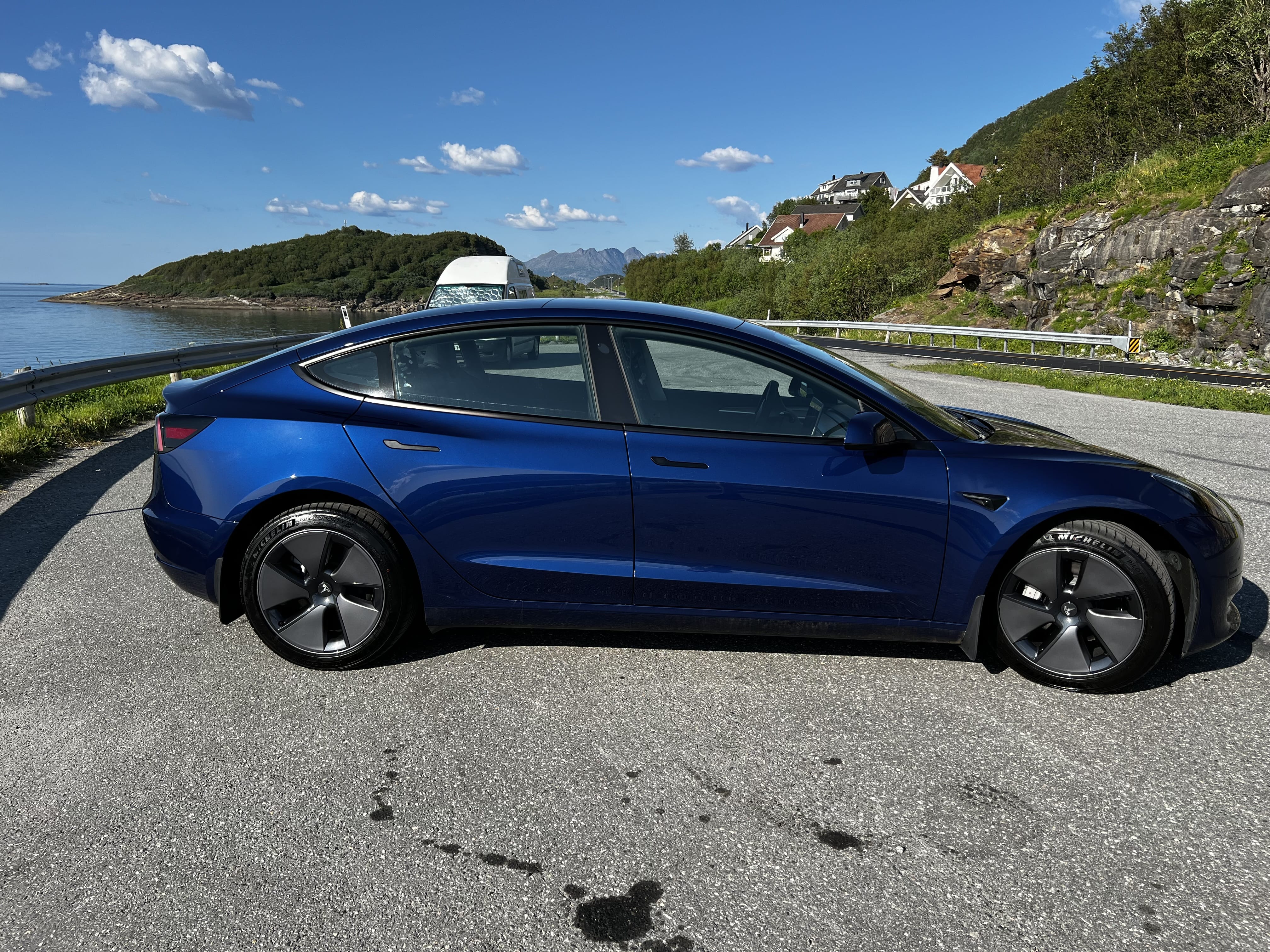 Tesla Model 3 med Aircondition