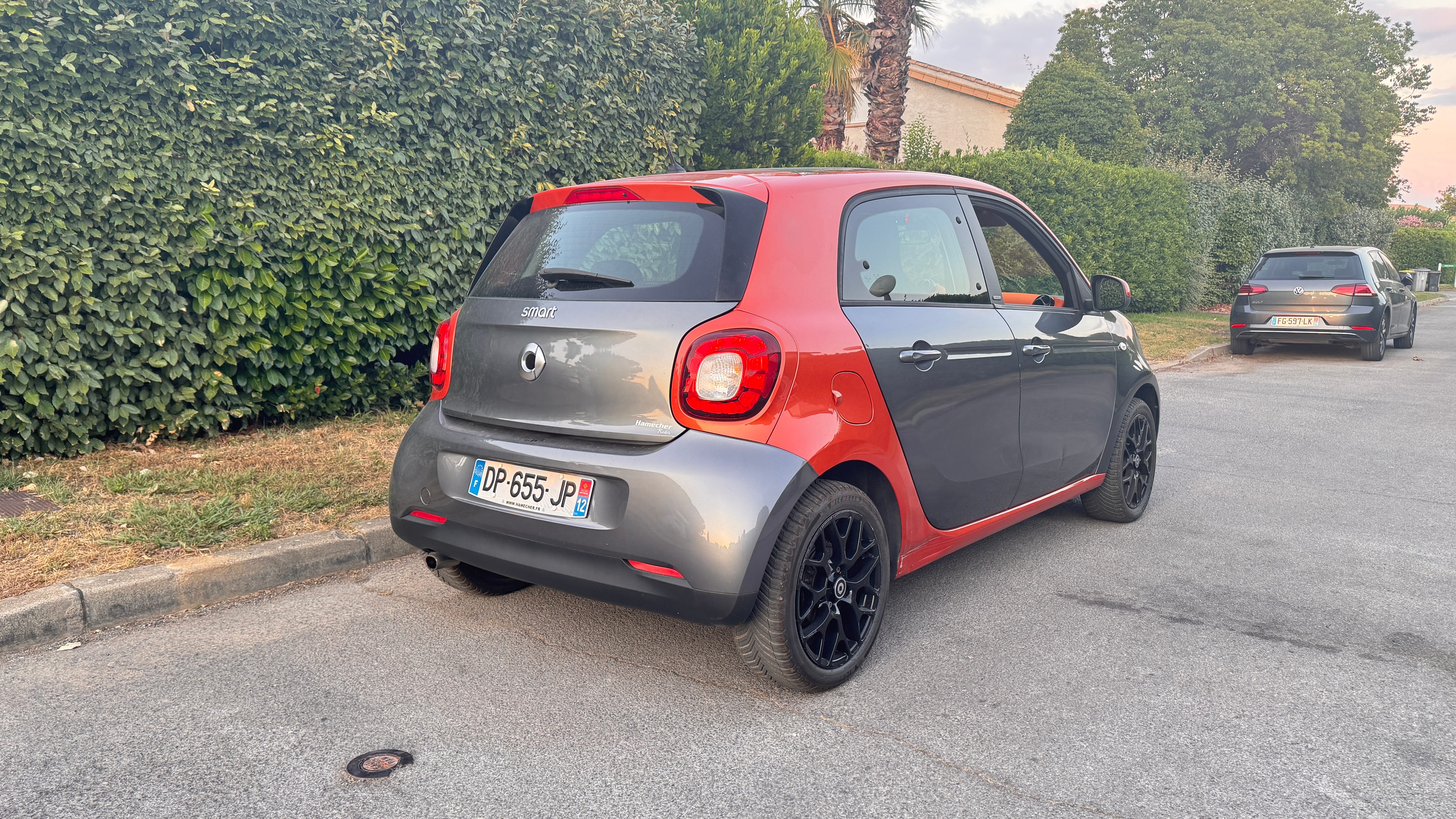 Smart Forfour avec GPS