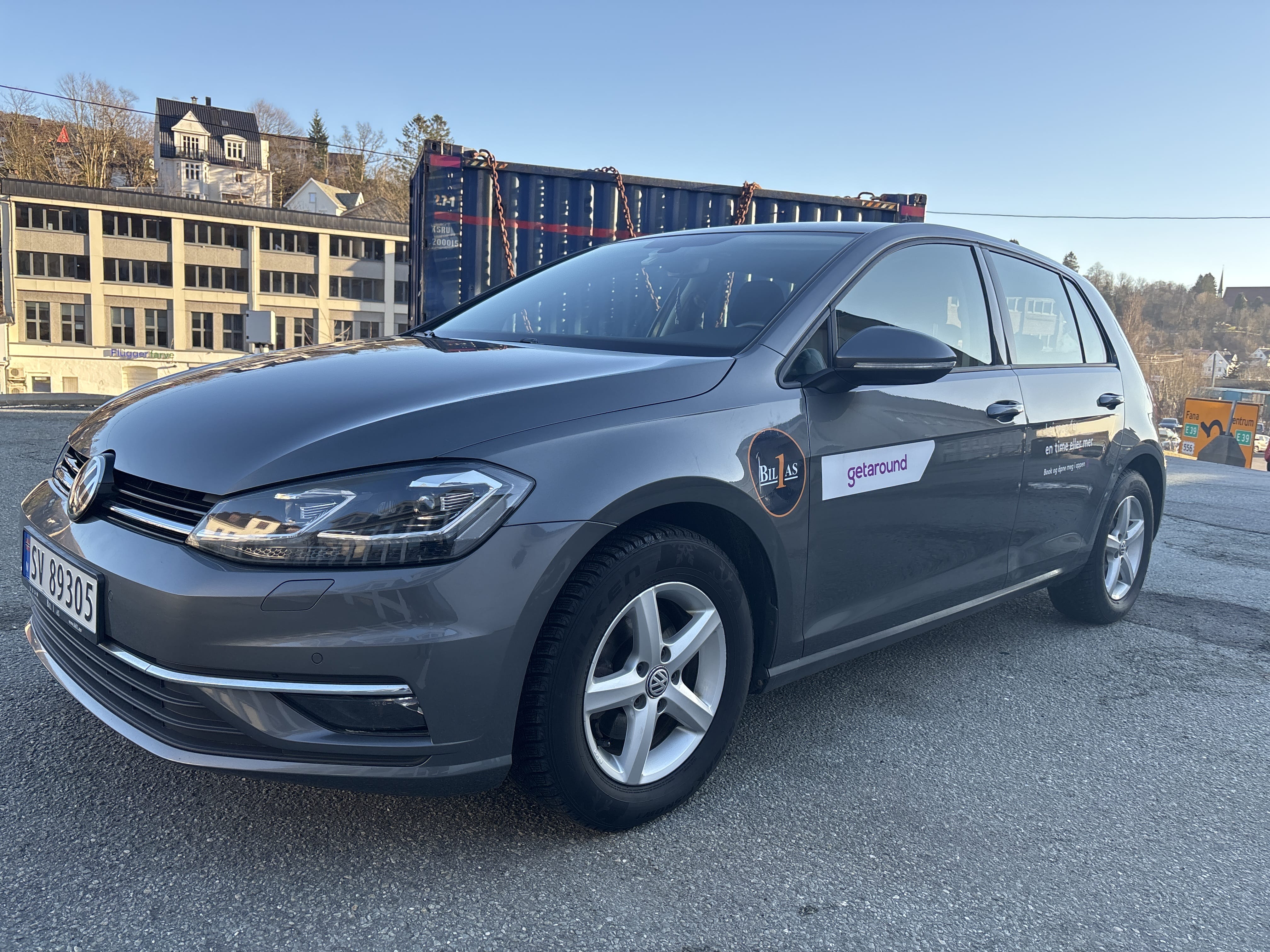 Volkswagen Golf 5 dørs, automatgir med Cruisekontroll