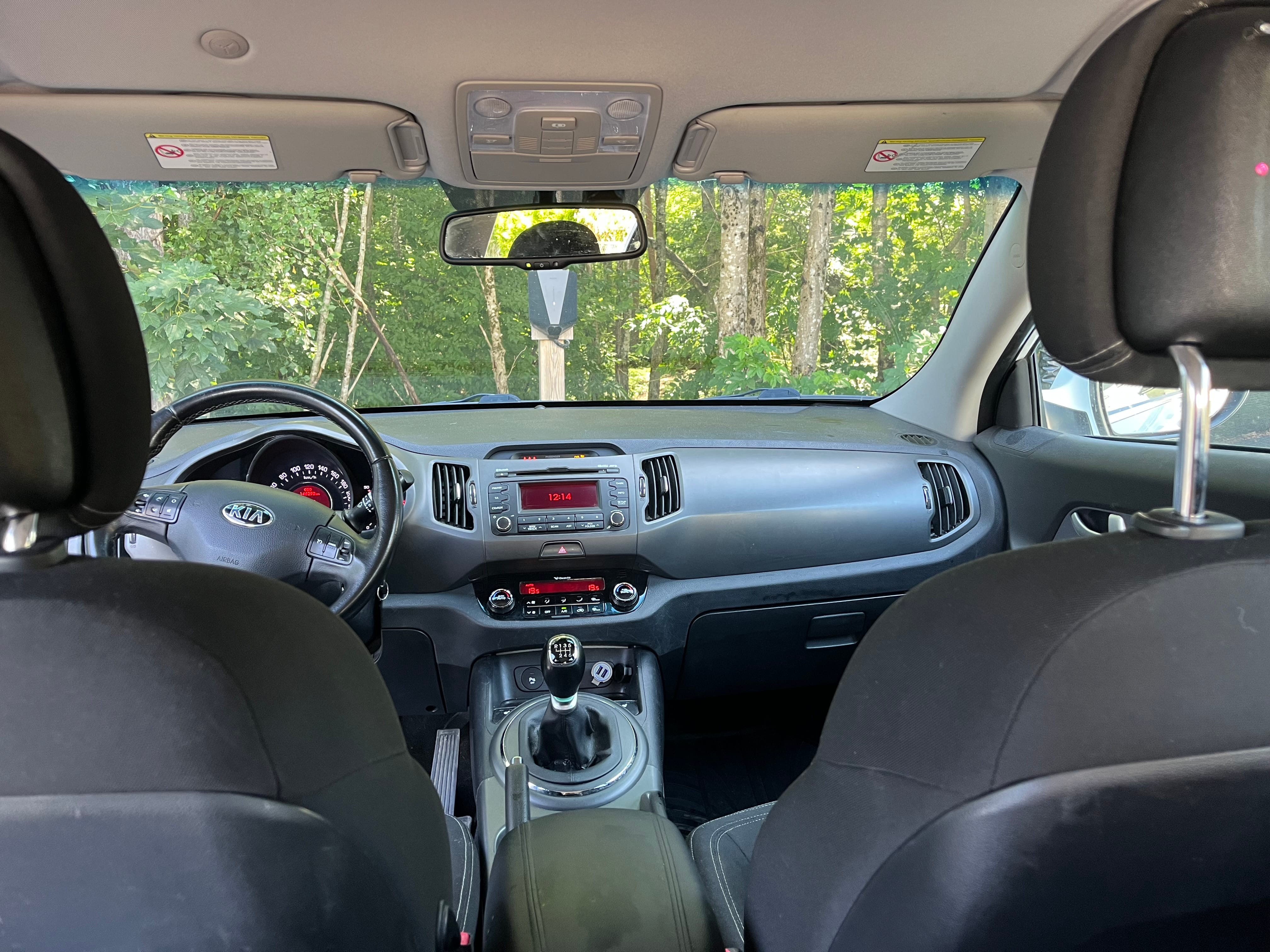 Kia Sportage mit Kindersitz