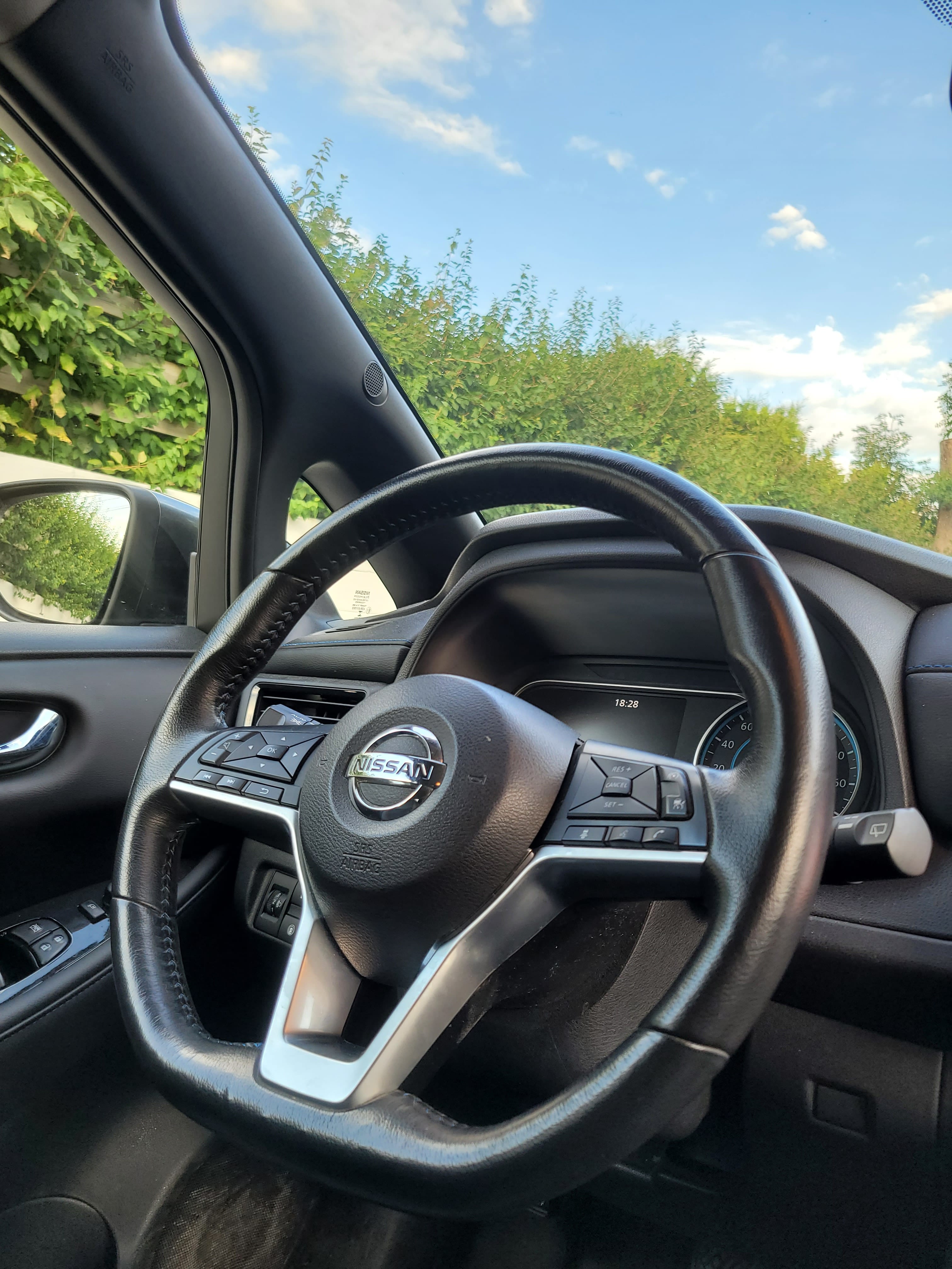 Nissan Leaf med Vinterdekk