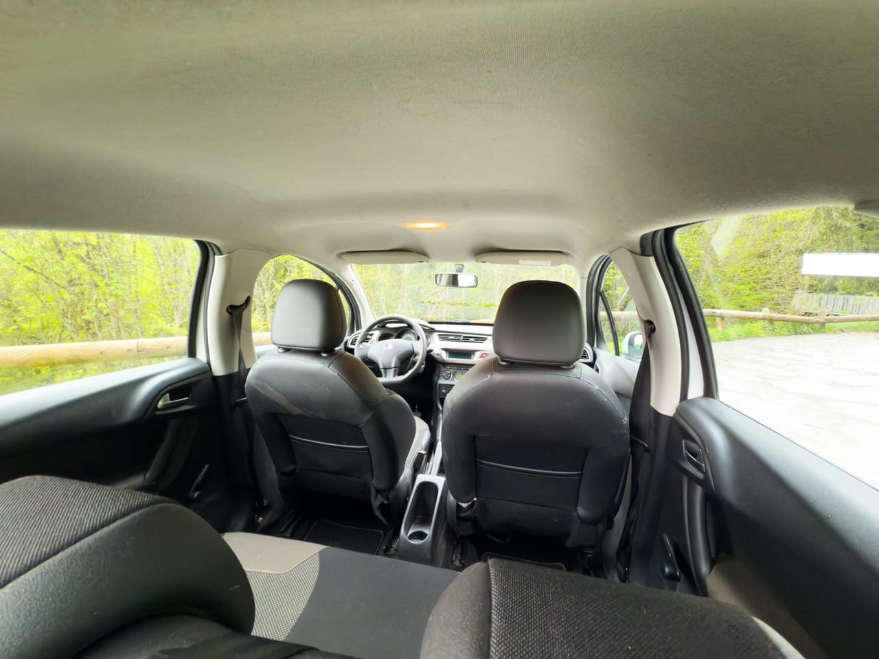 Citroen C3 avec Porte-skis