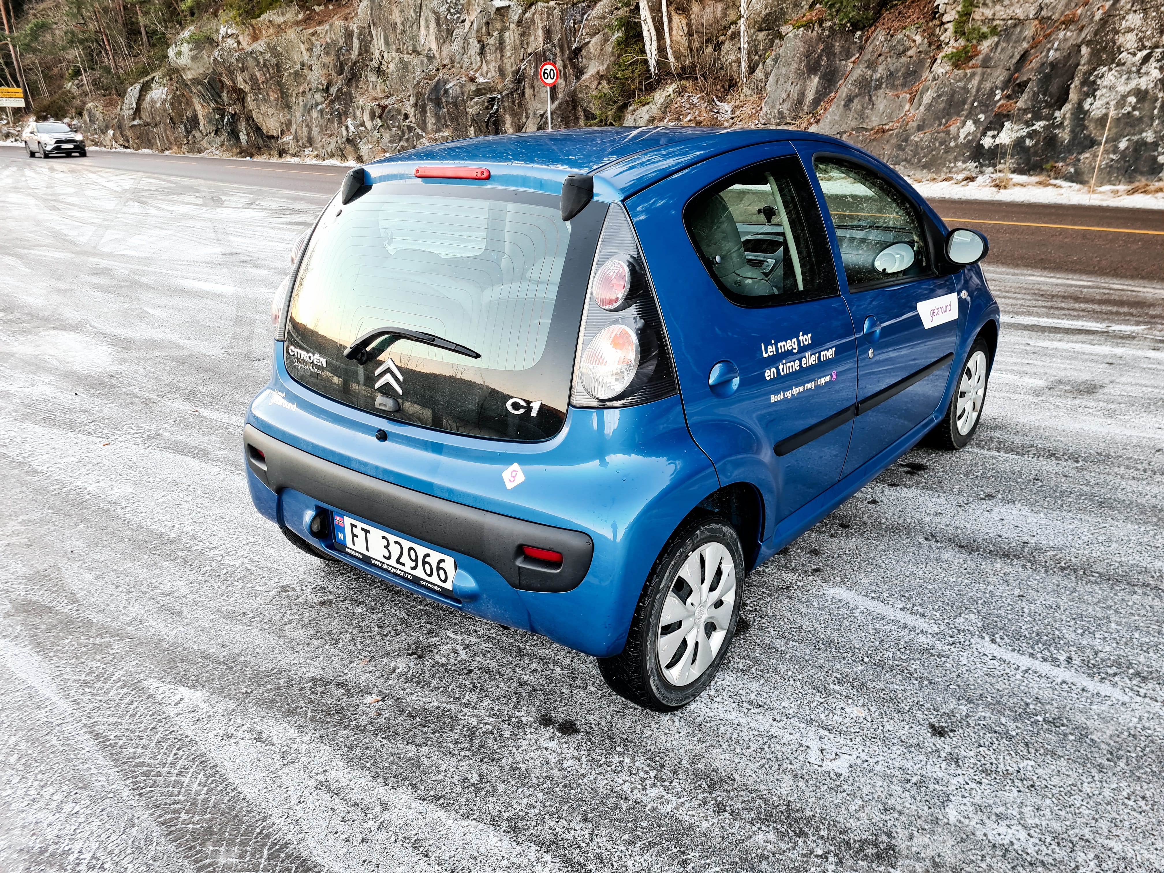 Citroen C1 AppleCar AndroidAuto med Bluetooth audio