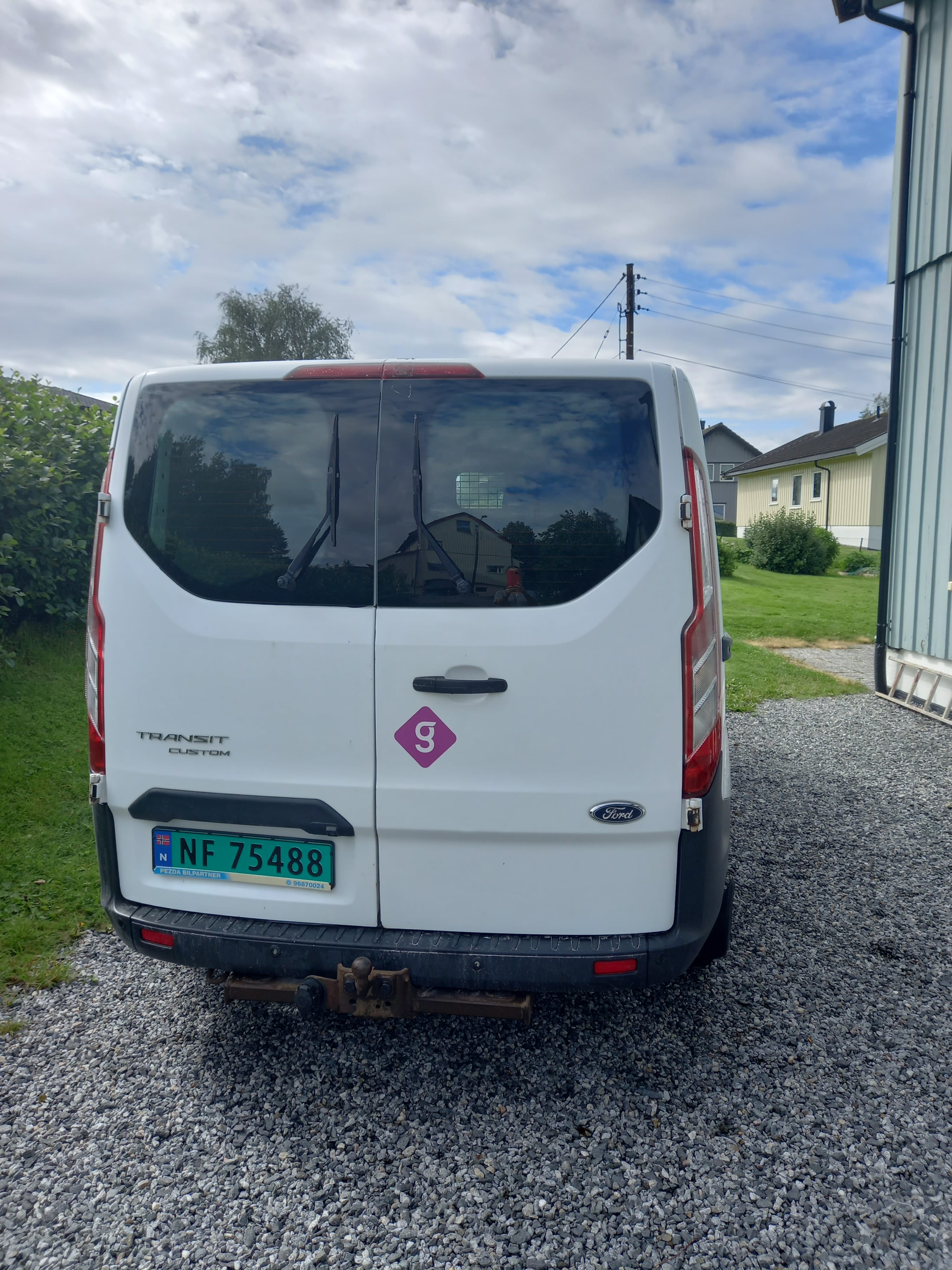 Ford Transit Custom Varebil Type FCC  2.2 TDCi med Ryggekamera