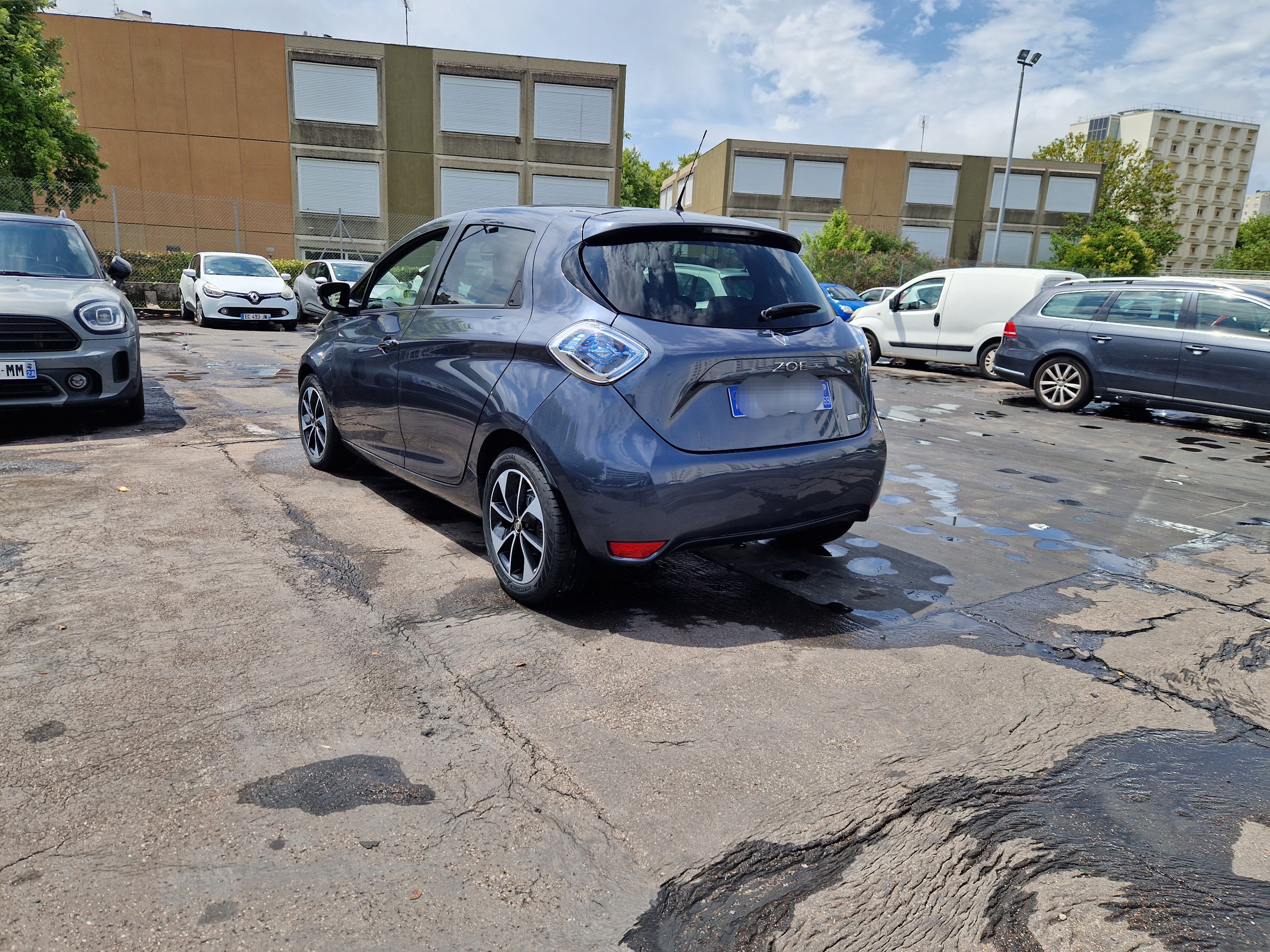 Renault ZOE avec GPS