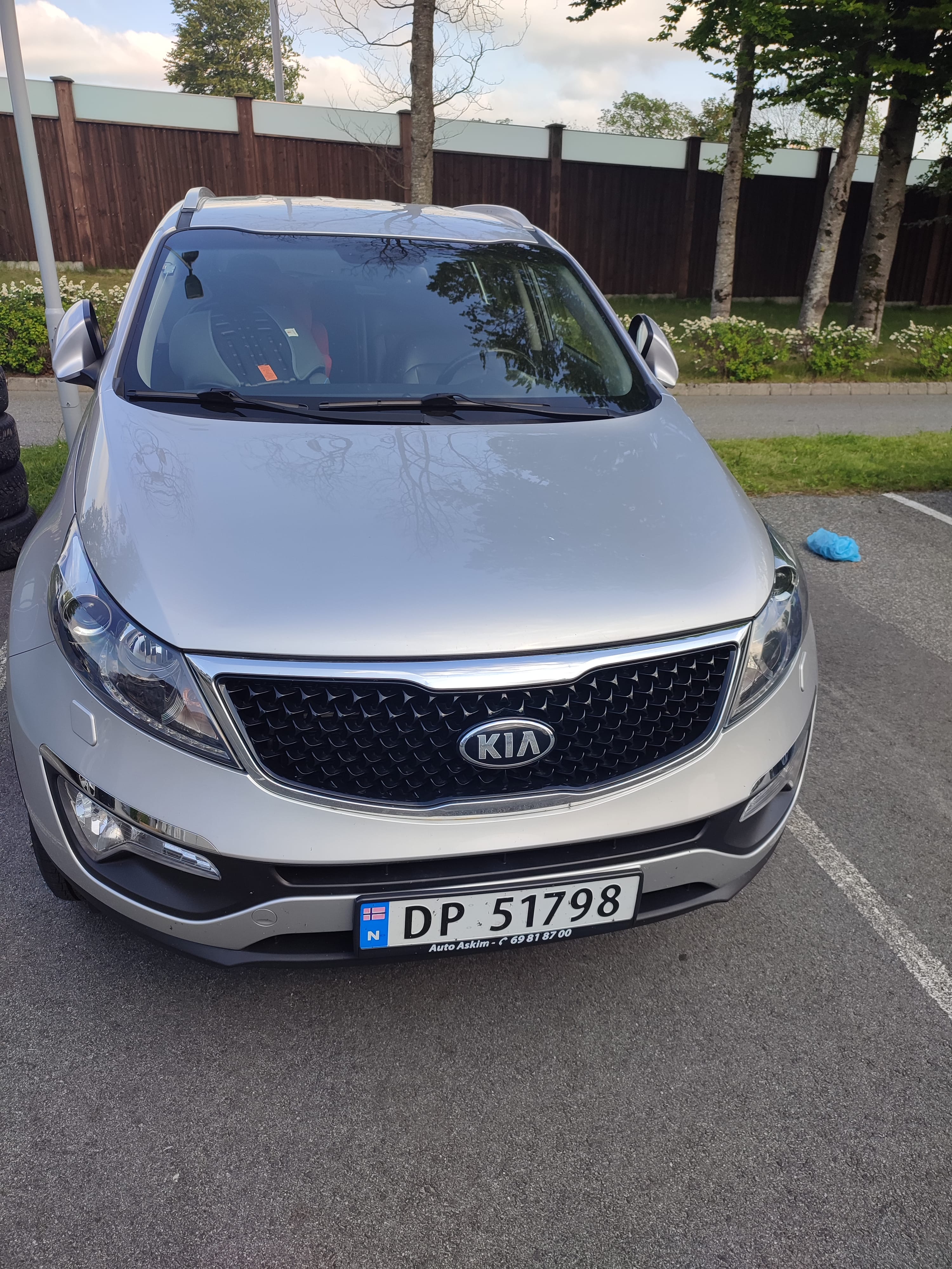 Kia Sportage, 2014, Blyfri 95