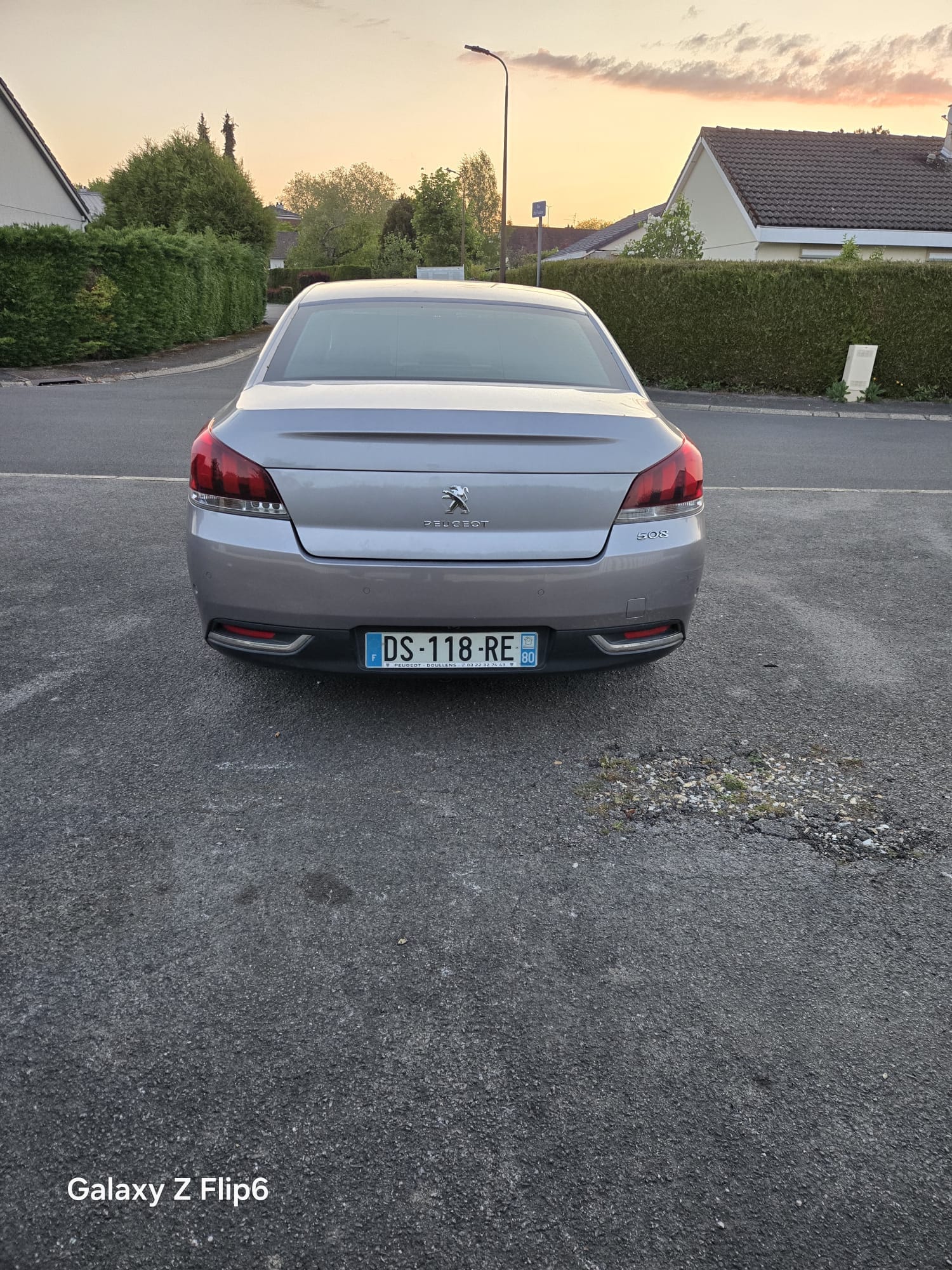 Peugeot 508 avec Siège bébé