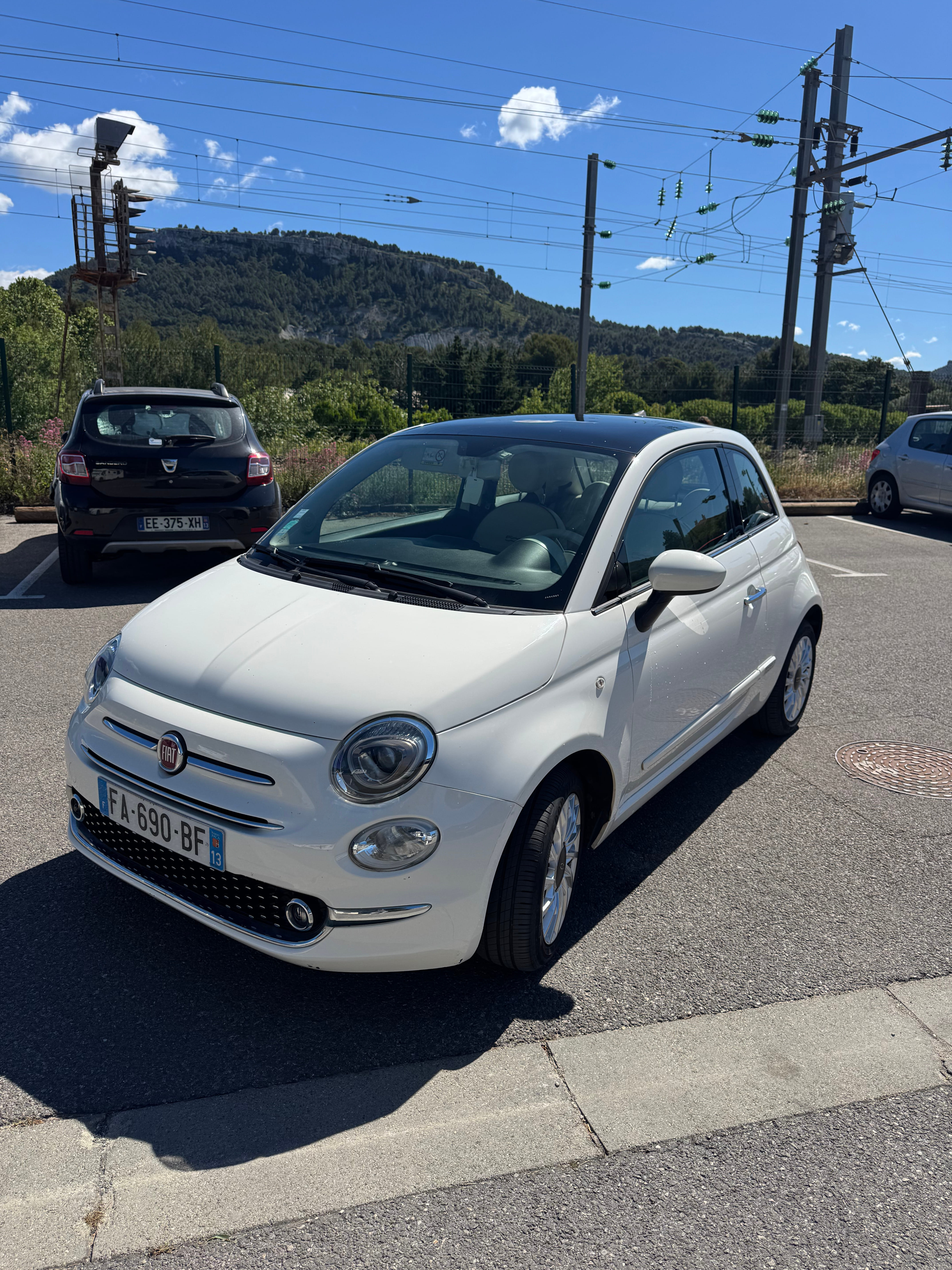 Fiat 500, 2018, Essence 95, automatique