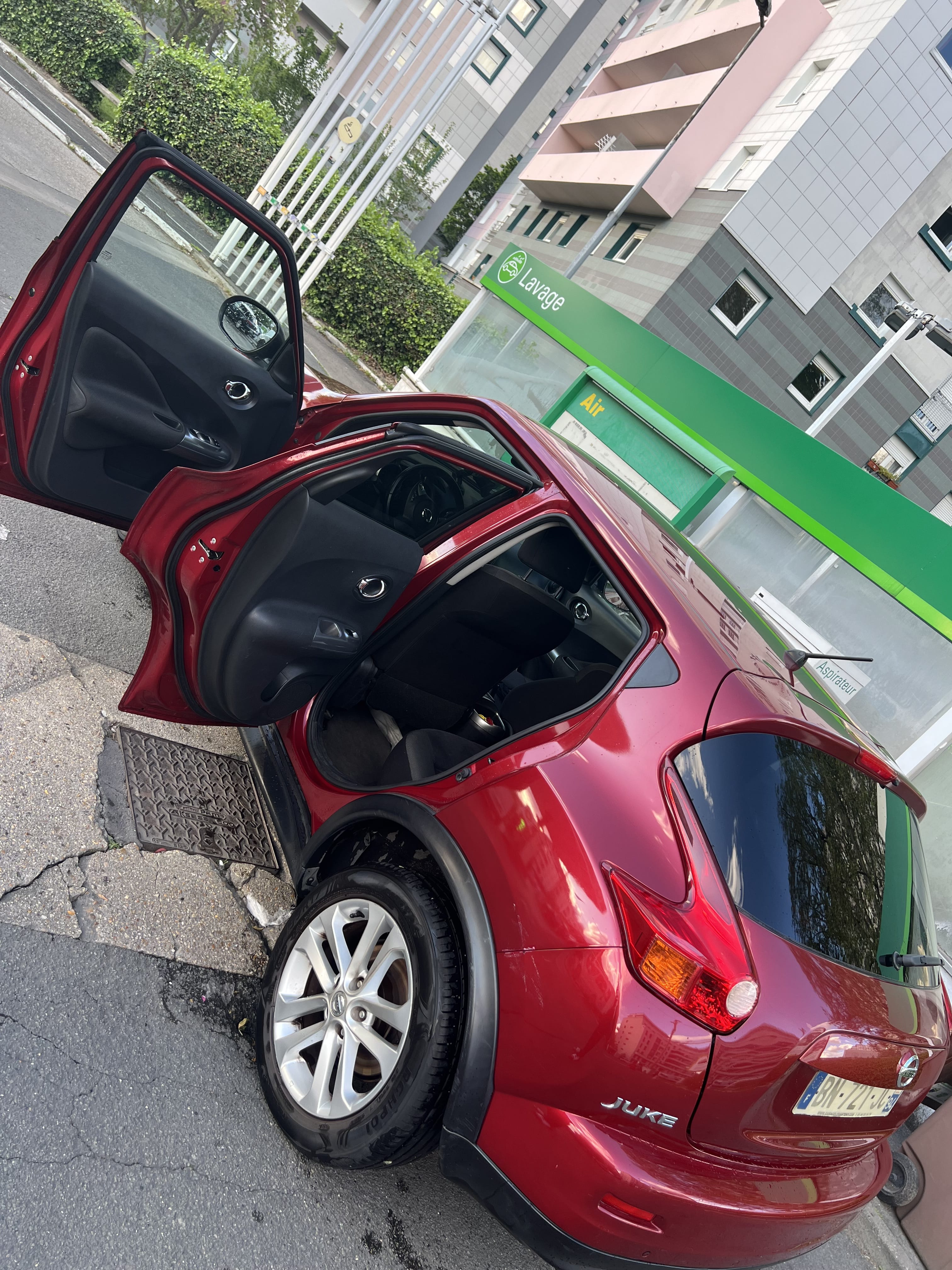 Nissan Juke avec Pneus neige