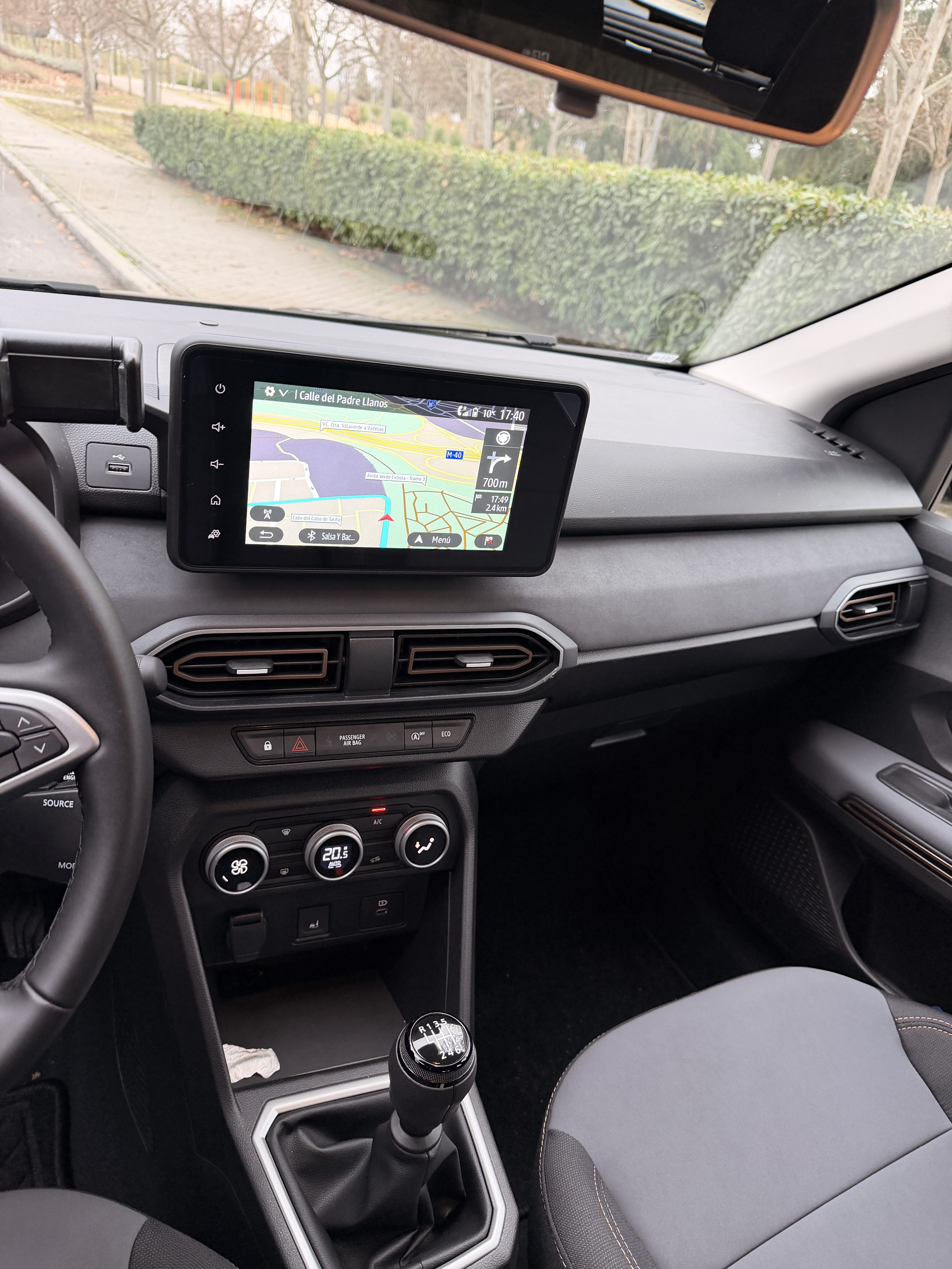 Dacia Sandero Stepway met Apple CarPlay