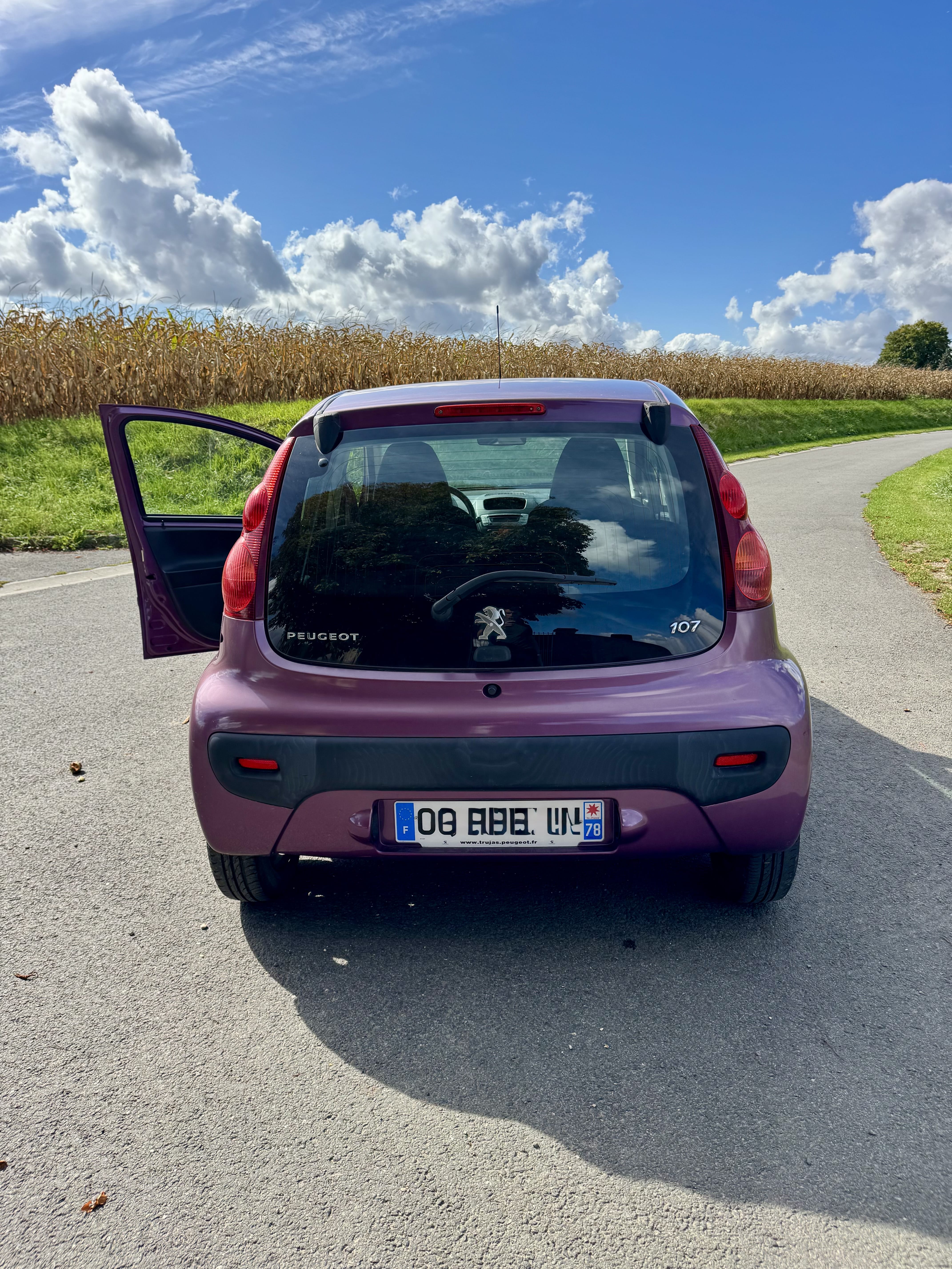 Peugeot 107 avec Entrée audio / iPod