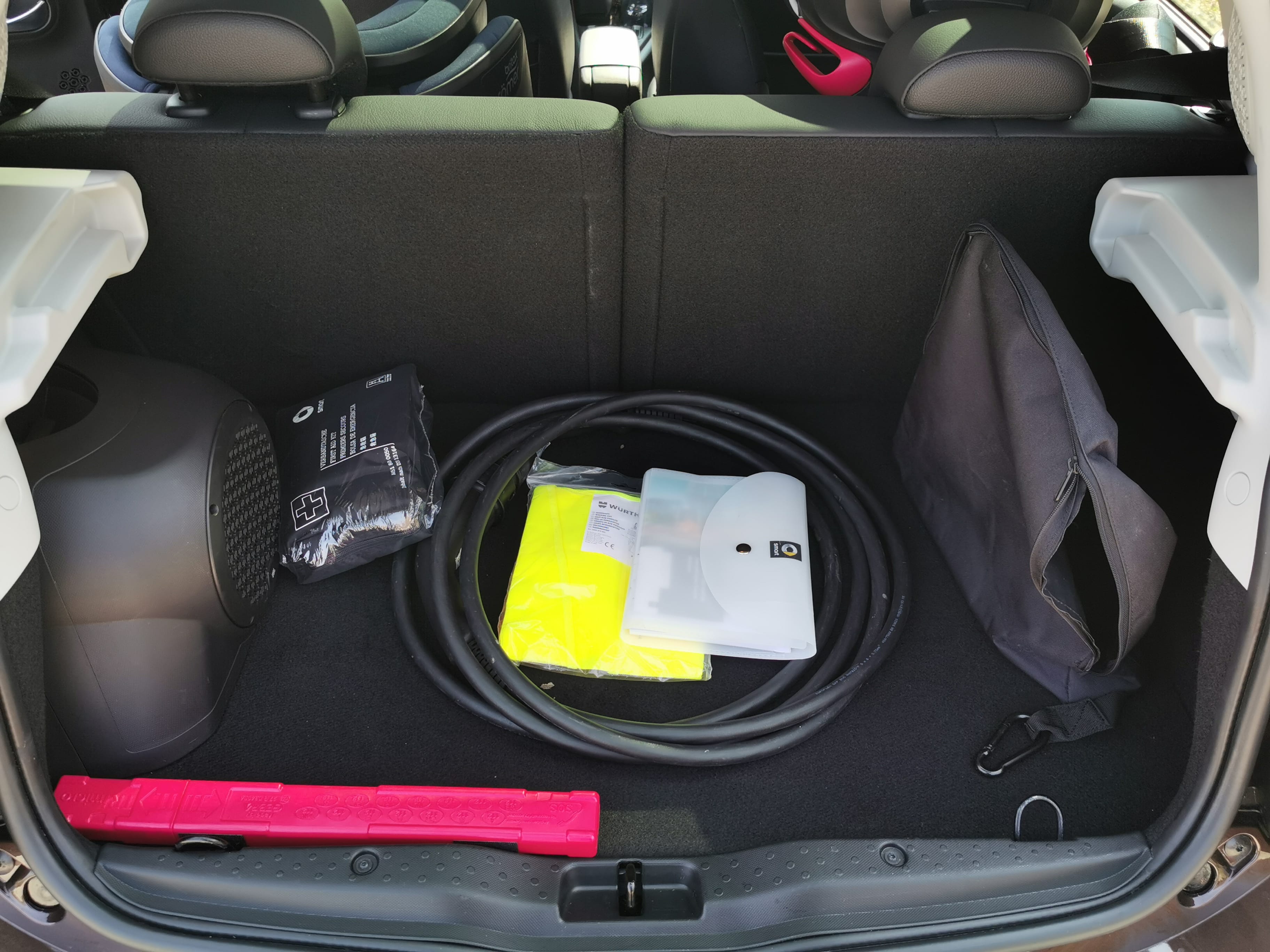 Smart Forfour EQ prime mit Kindersitz