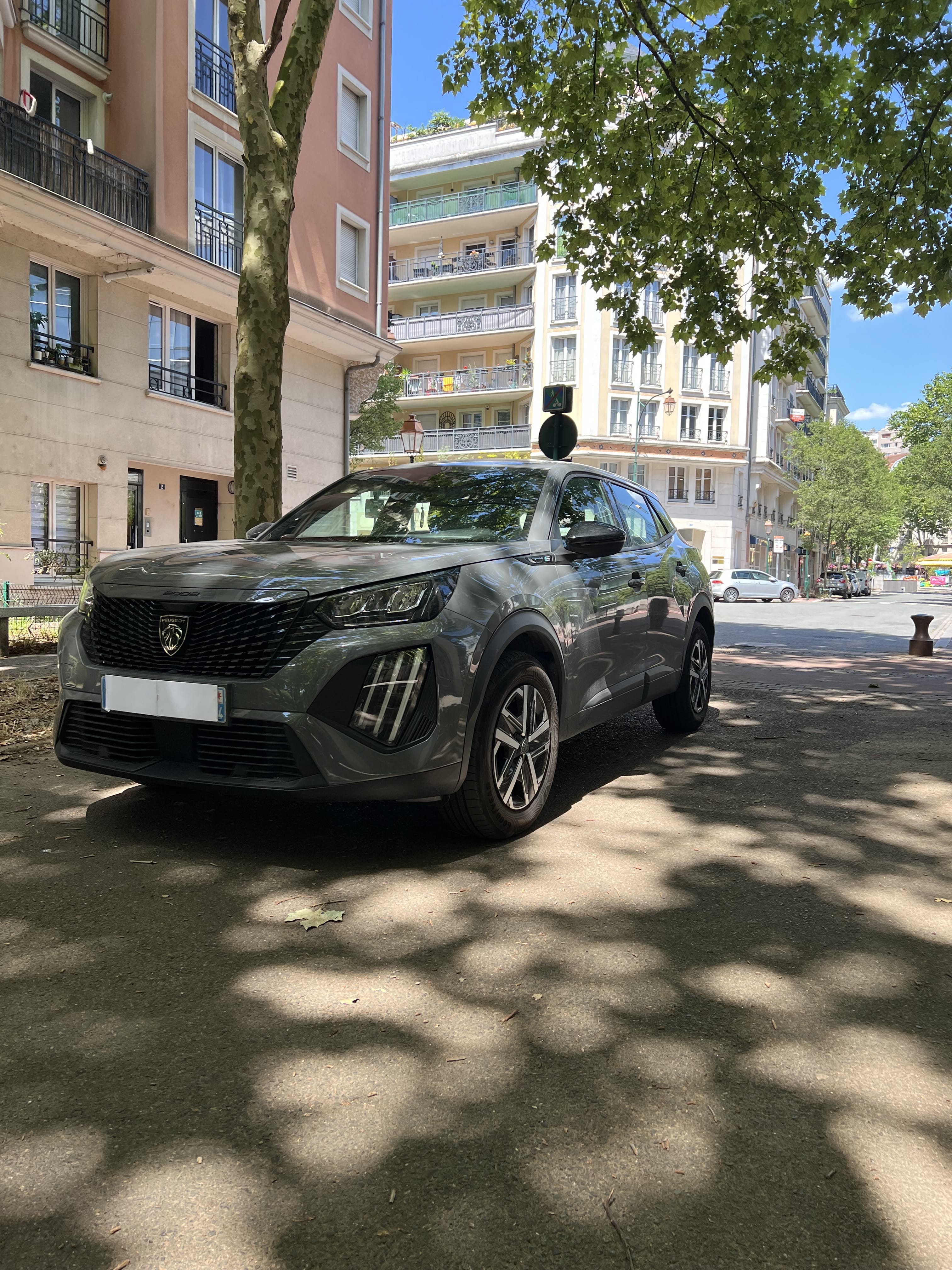 Peugeot e-2008 avec Siège bébé