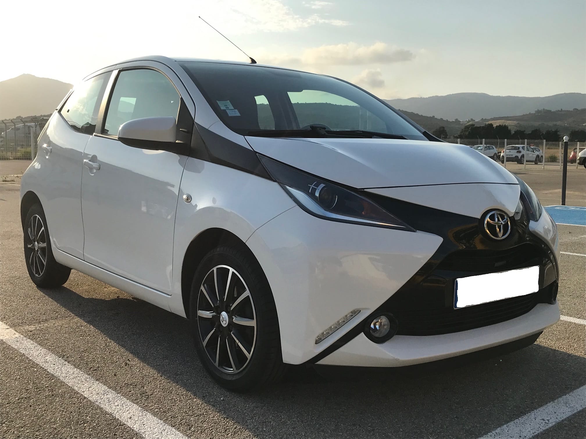 Toyota Aygo II with Bluetooth audio
