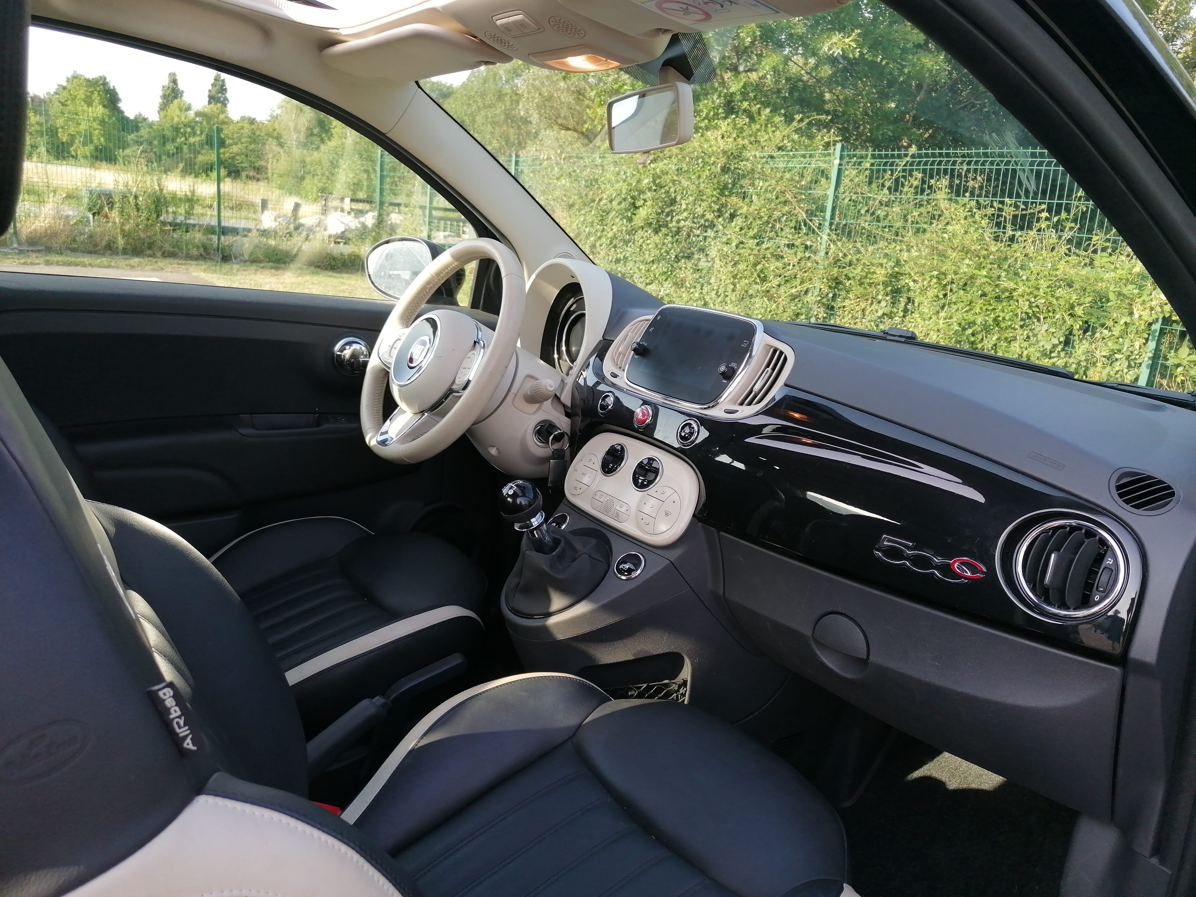 Fiat 500 C avec Régulateur de vitesse