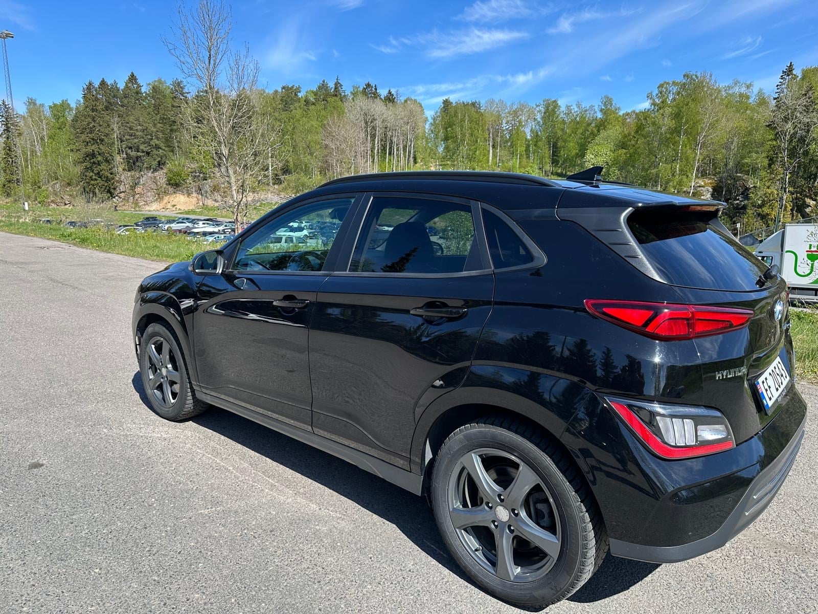 Hyundai Kona Electric med GPS