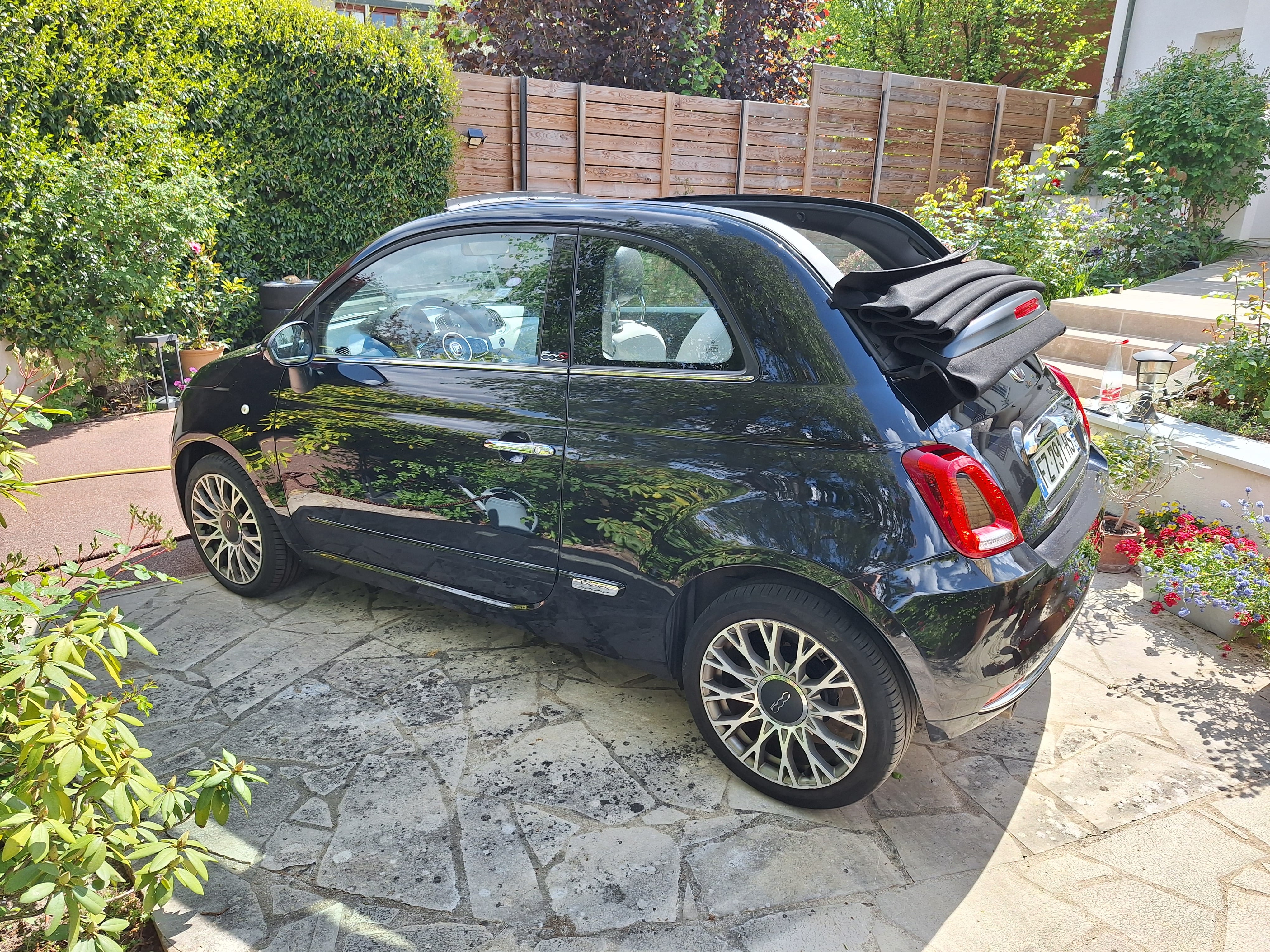 Fiat 500 C Cabriolet avec Climatisation