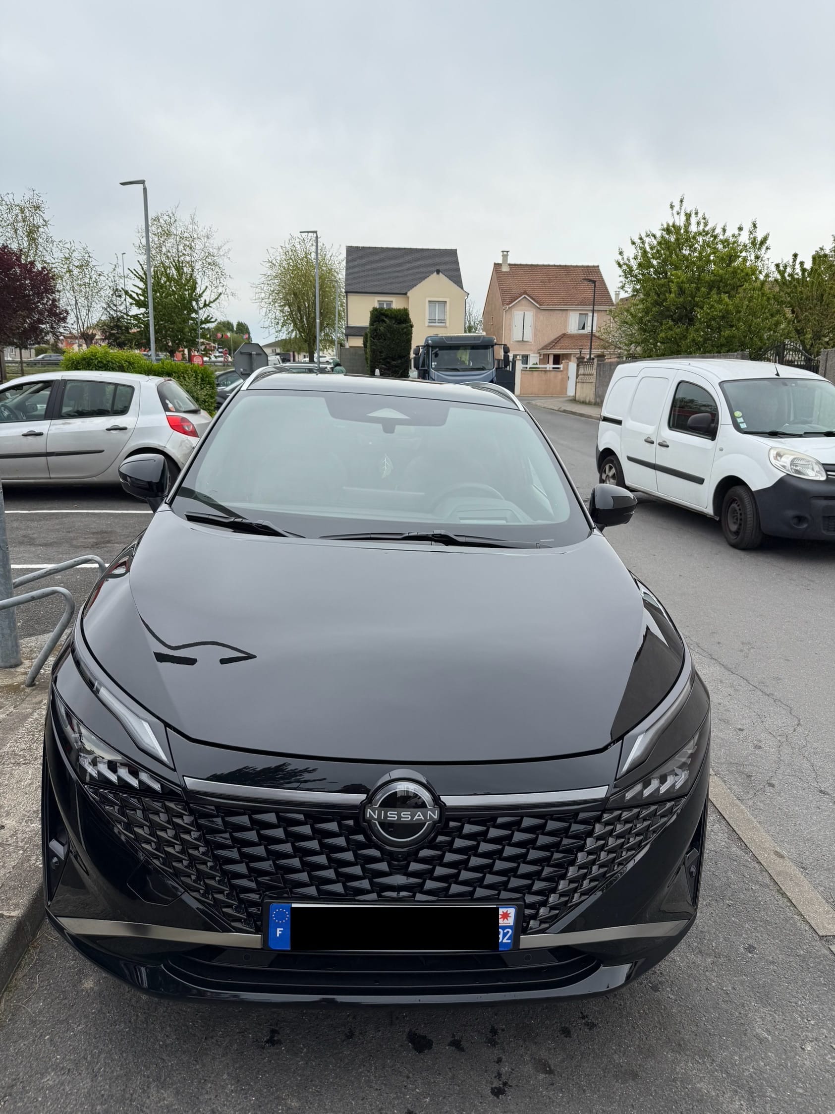 Nissan Qashqai avec Siège bébé