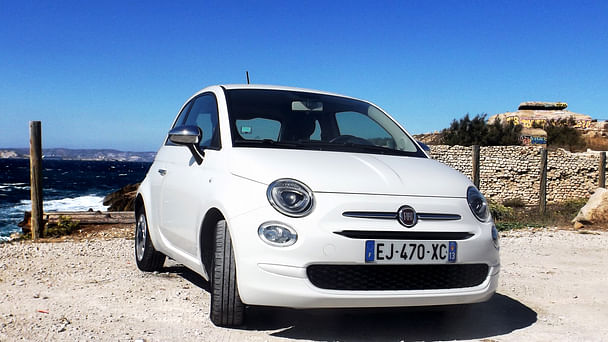 Fiat 500 Popstar lounge*clim*bluethooth*Parking Rond point du Prado, 2017, Essence