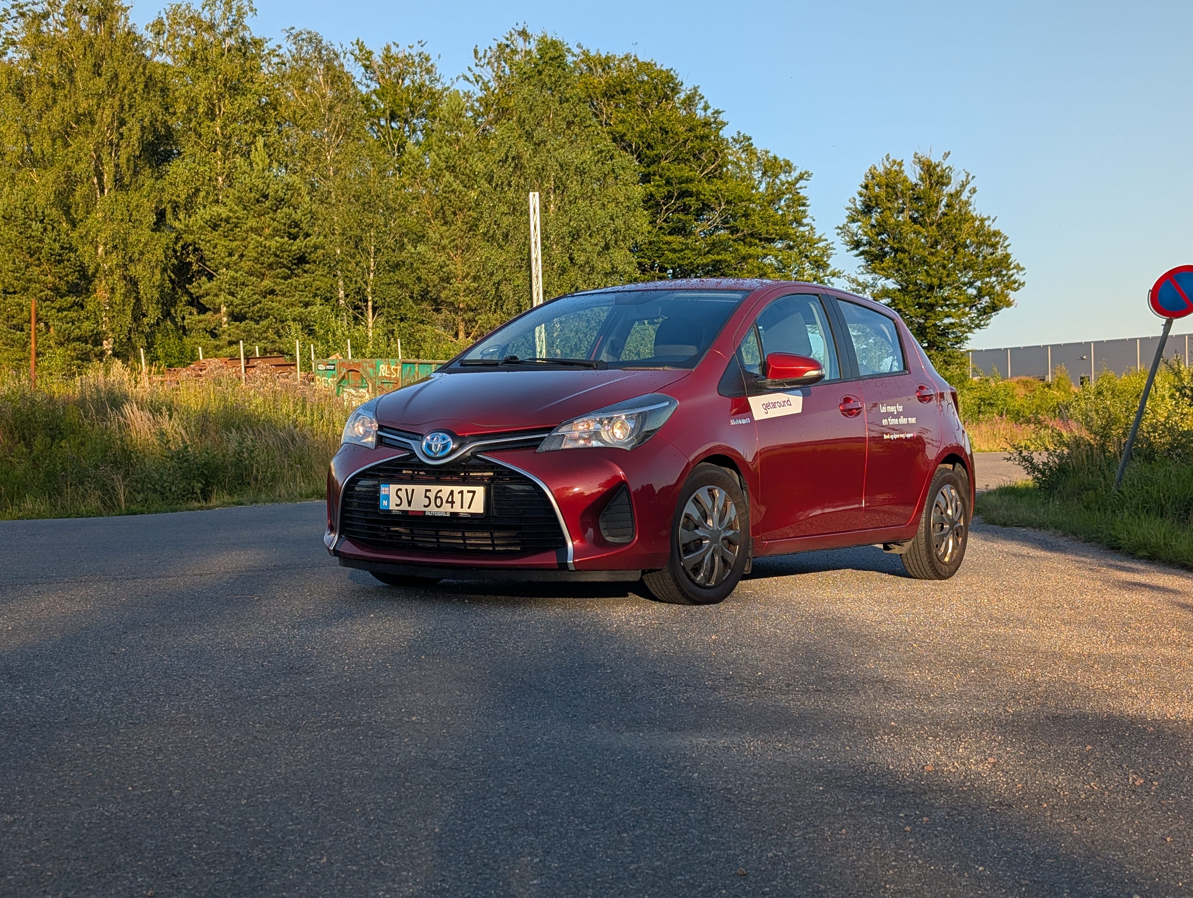 Toyota Yaris, 2014, Blyfri 95 / Elektrisk (hybrid), automatisk