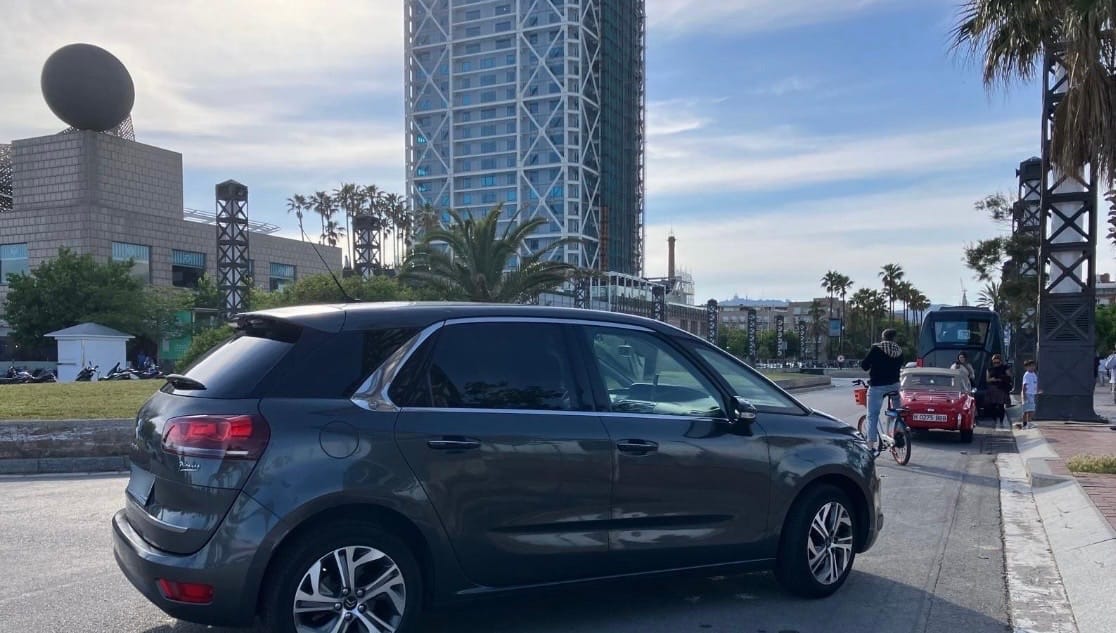 Citroen C4 Picasso mit Navigationsgerät