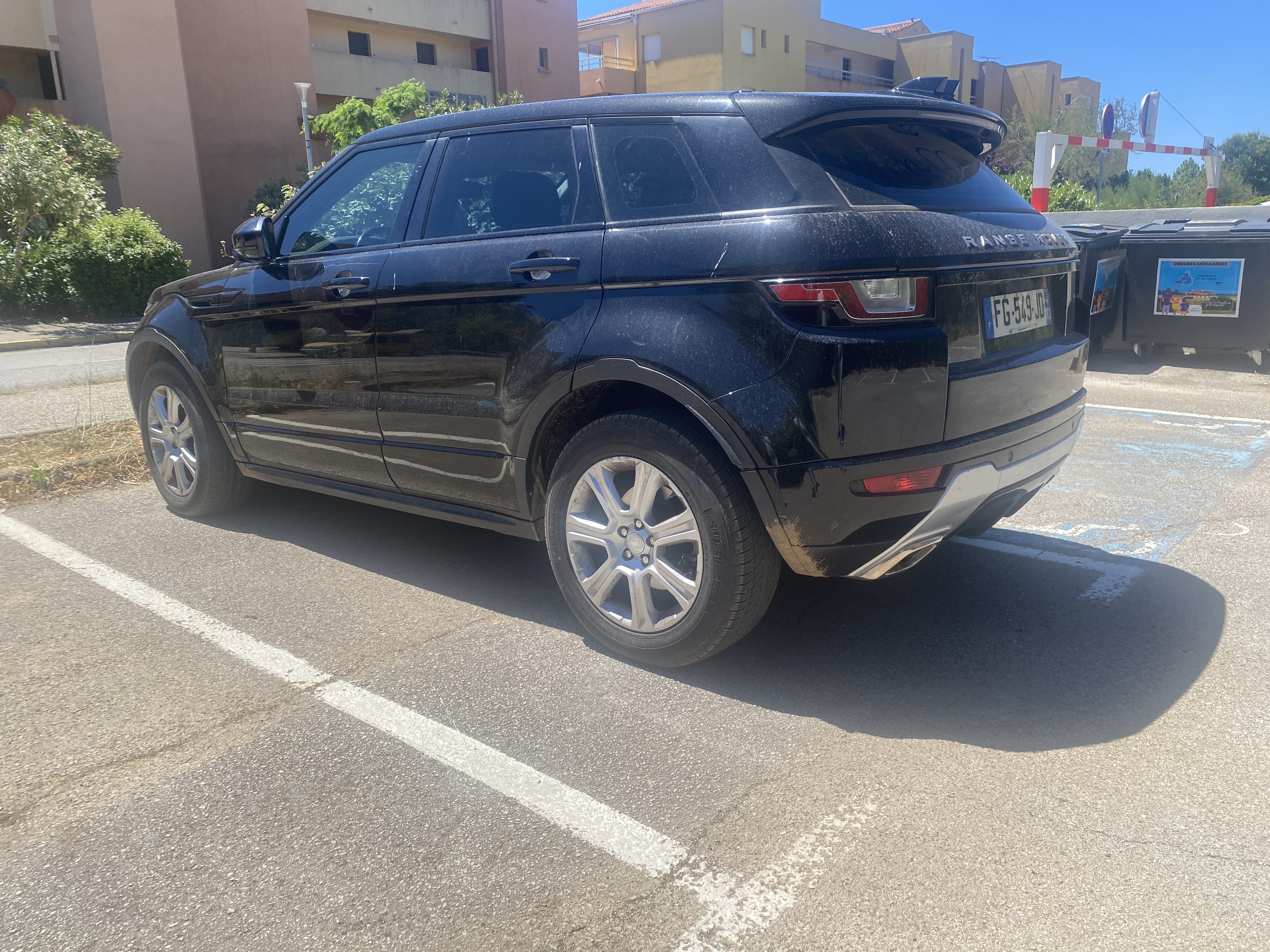 Land-Rover Range Rover Evoque avec Caméra de recul