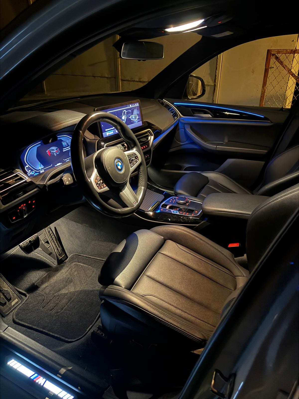 BMW ix3 avec GPS