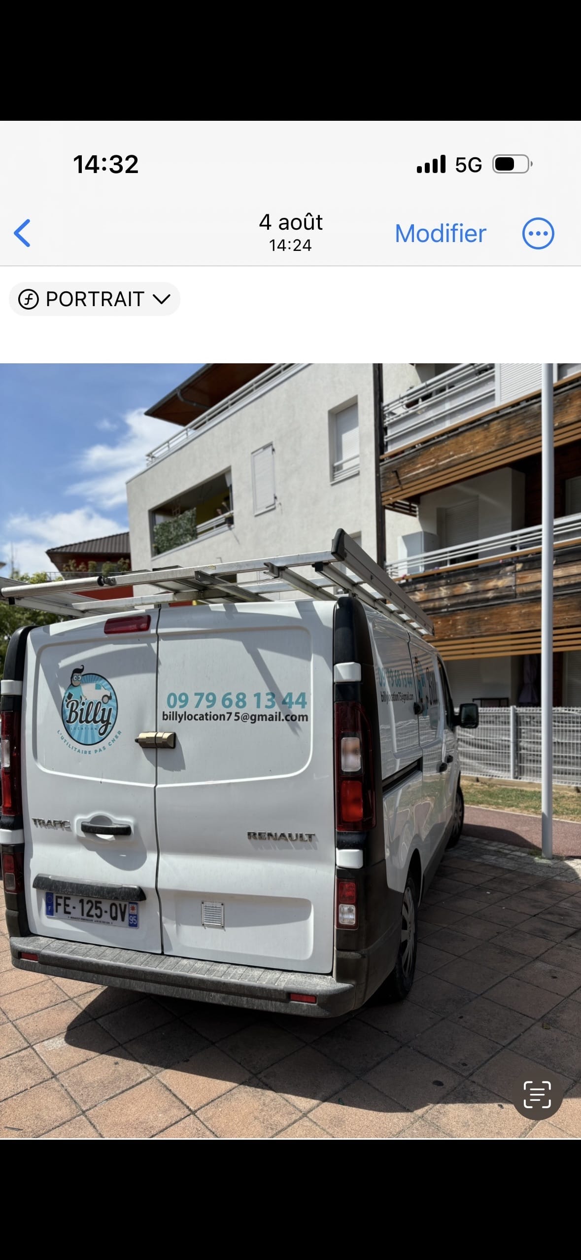 Renault Trafic avec GPS