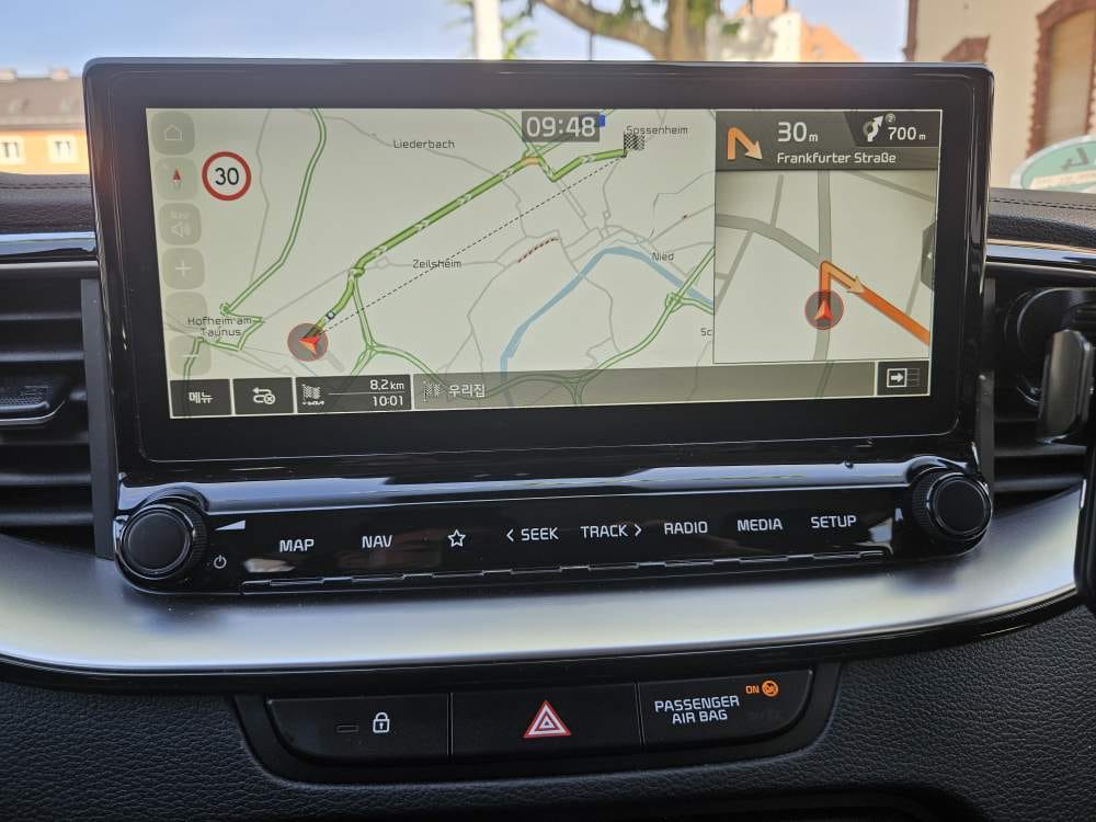 Kia XCeed mit Kindersitz