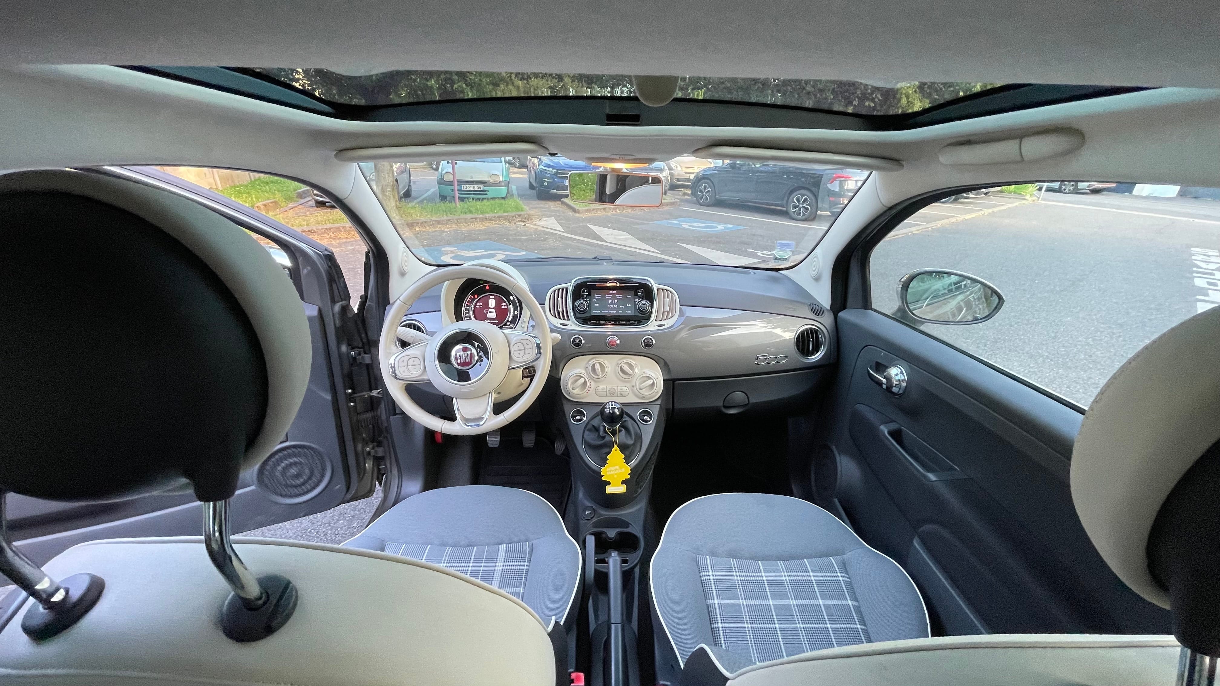 Fiat 500 avec Régulateur de vitesse