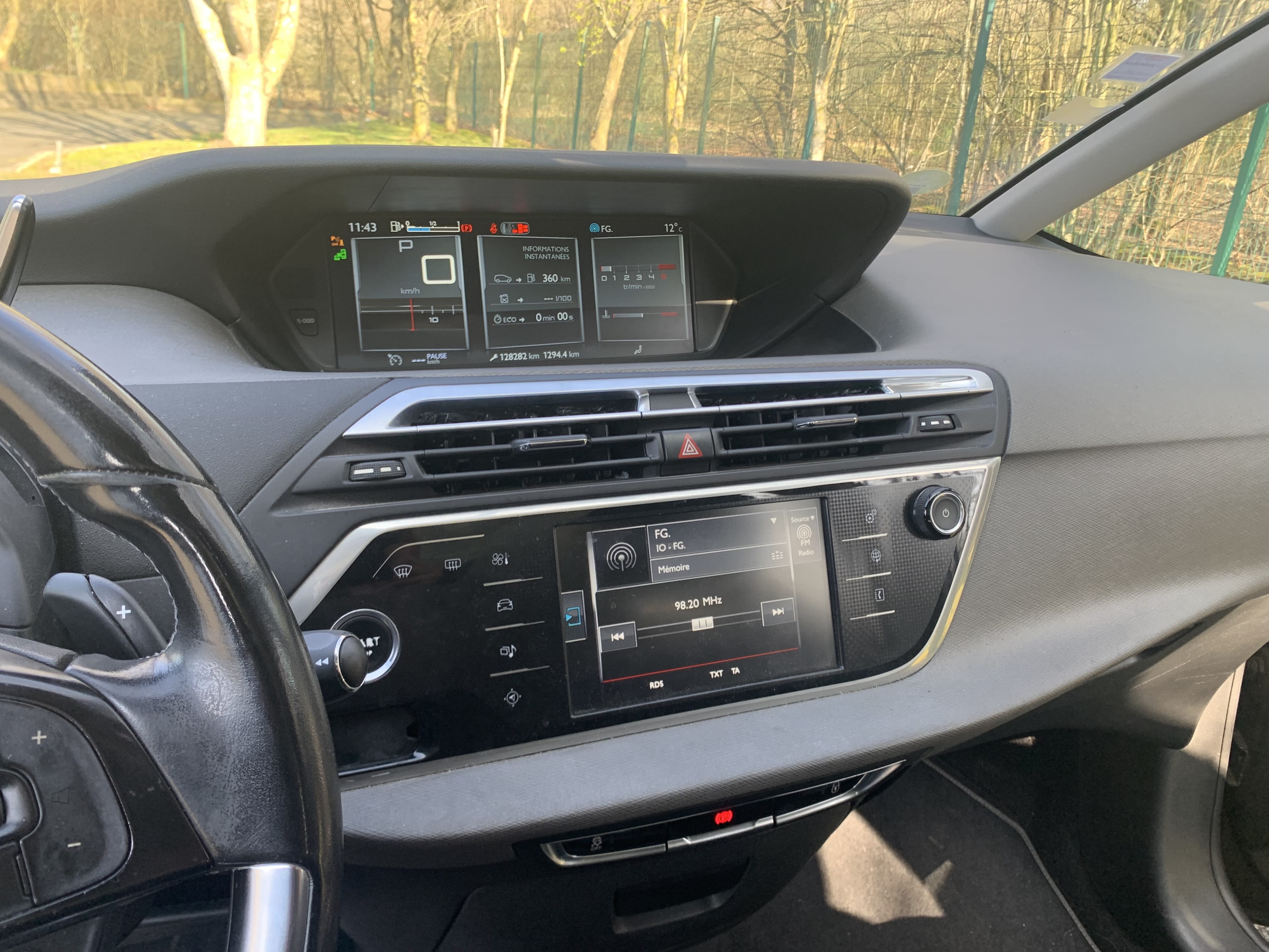 Citroen C4 Grand Picasso avec Régulateur de vitesse