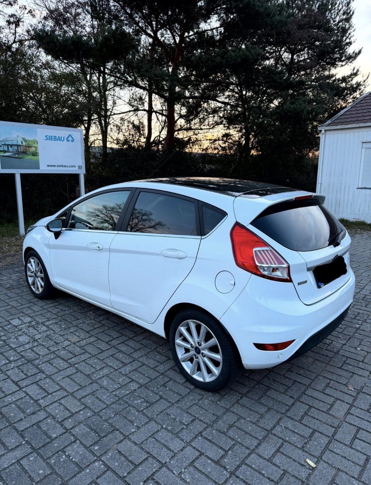 Ford Fiesta mit Winterreifen