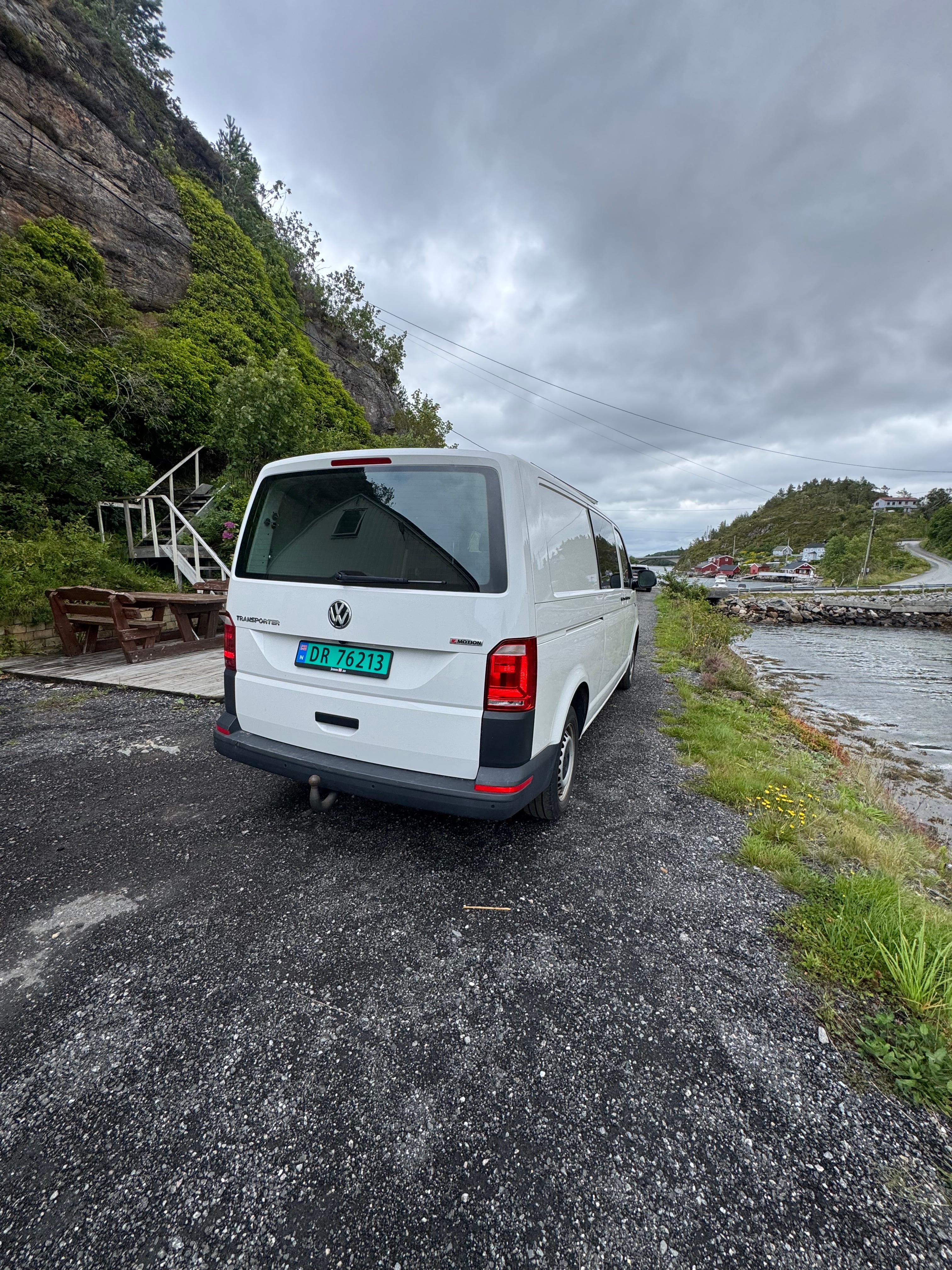 Volkswagen Transporter med Ryggekamera