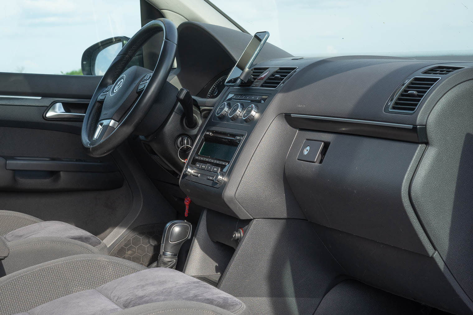 Volkswagen Touran mit Audio-/iPod-Zugang