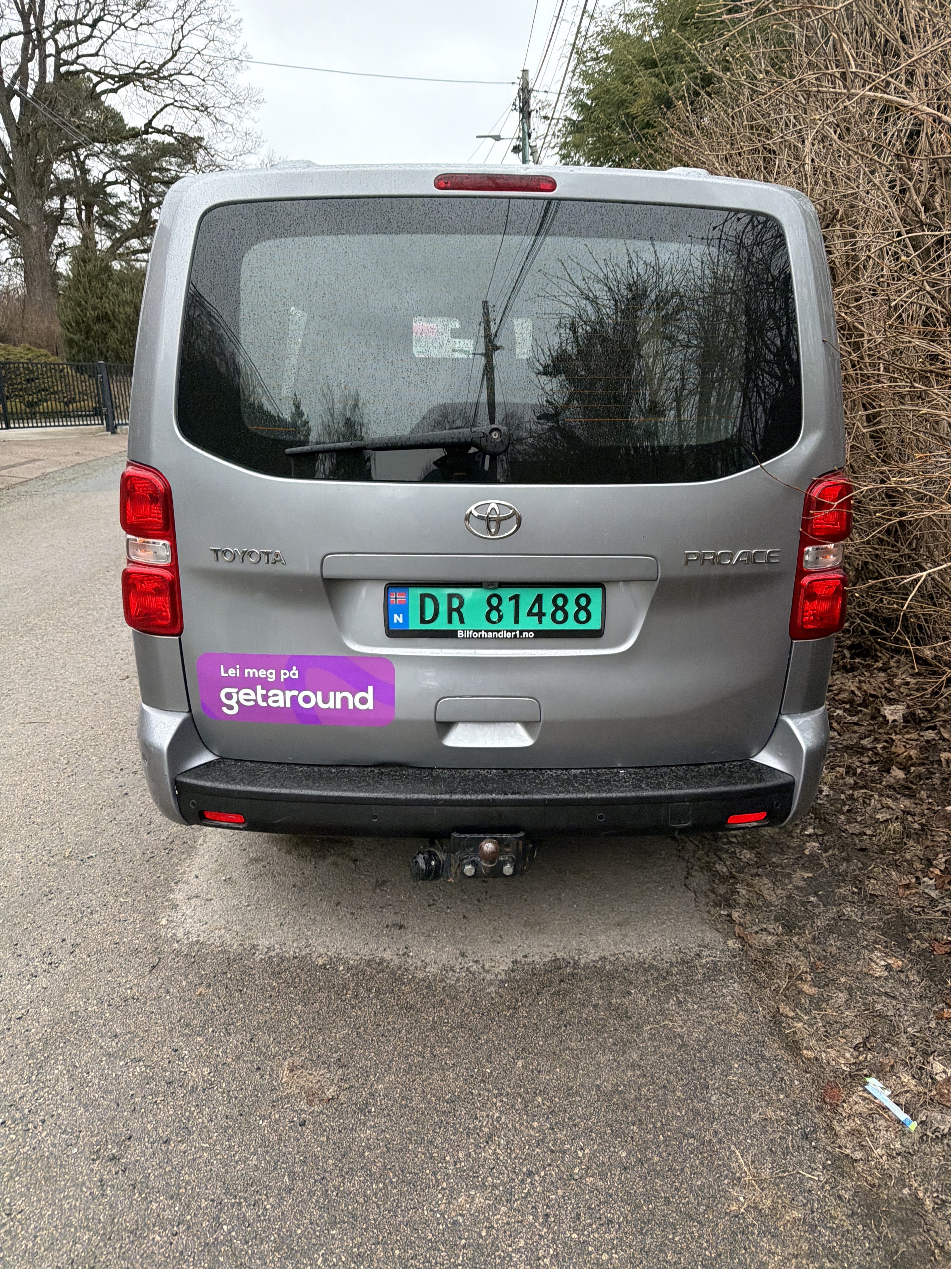 Toyota Proace Varebil med Apple CarPlay